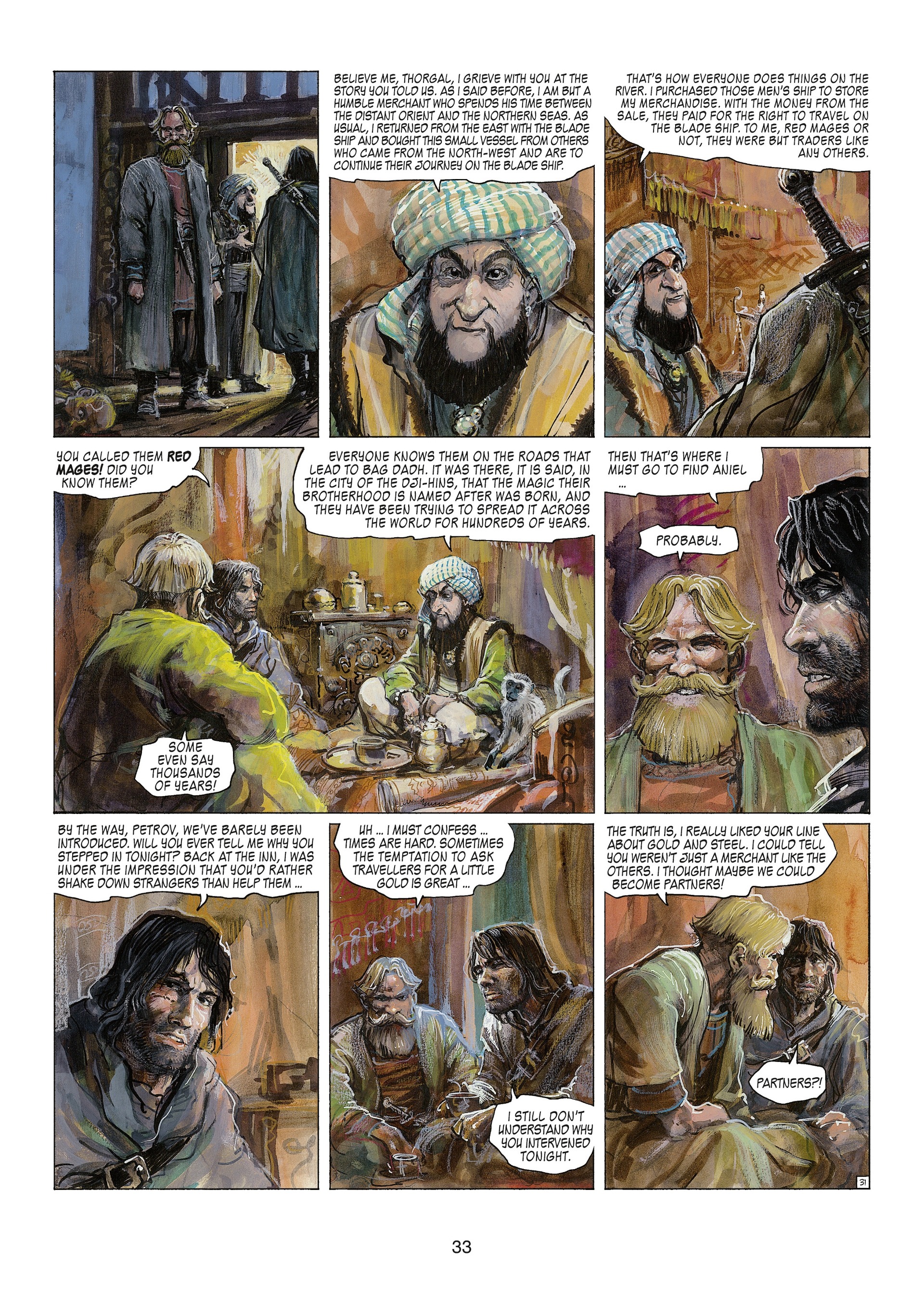 Read online Thorgal comic -  Issue #24 - 35