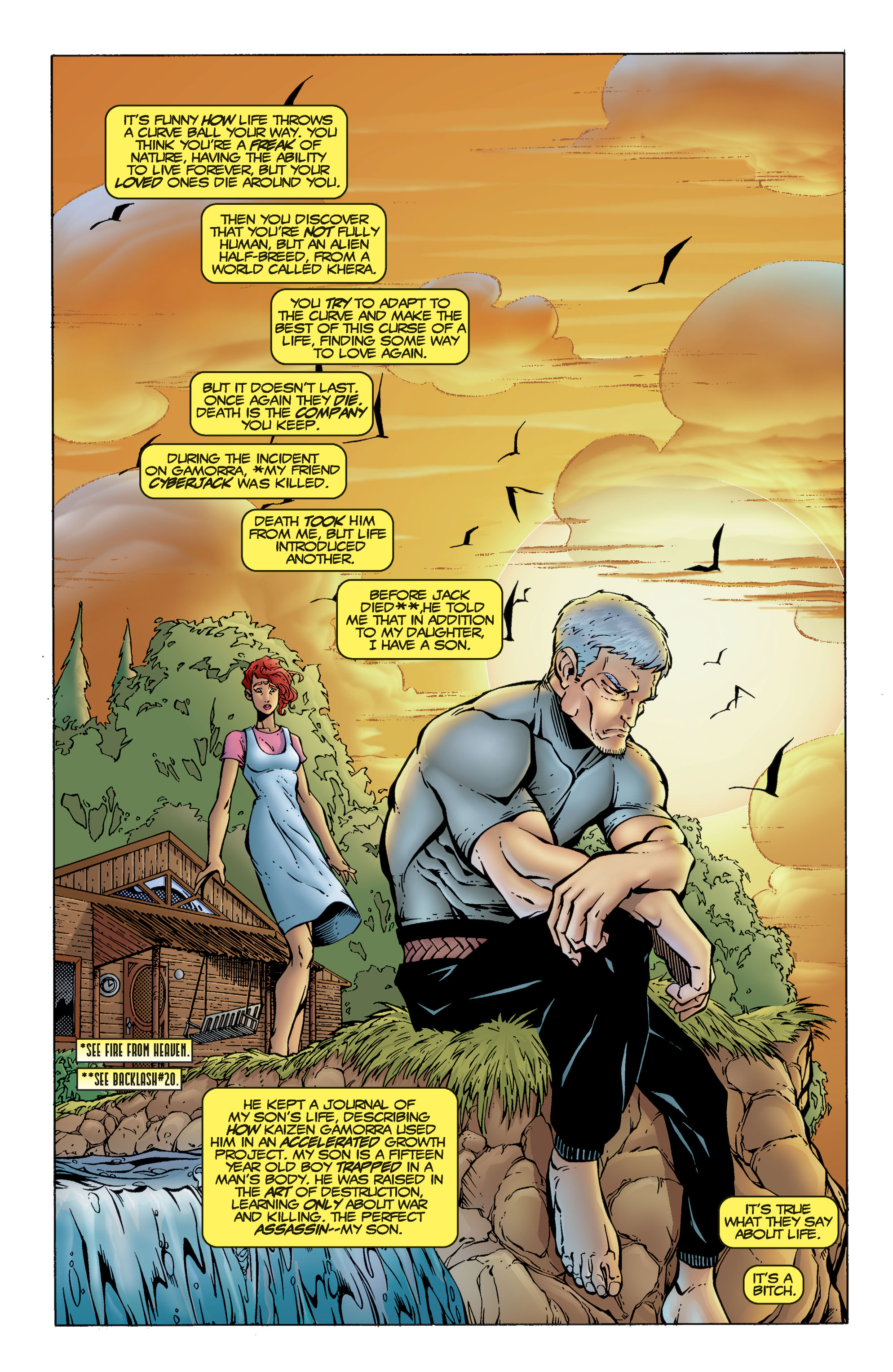 Read online Backlash comic -  Issue #21 - 2