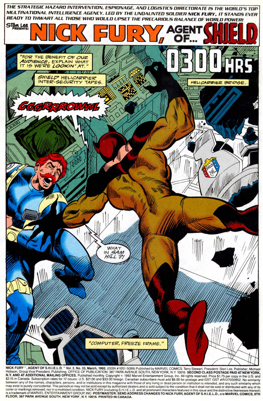 Read online Nick Fury, Agent of S.H.I.E.L.D. comic -  Issue #33 - 2