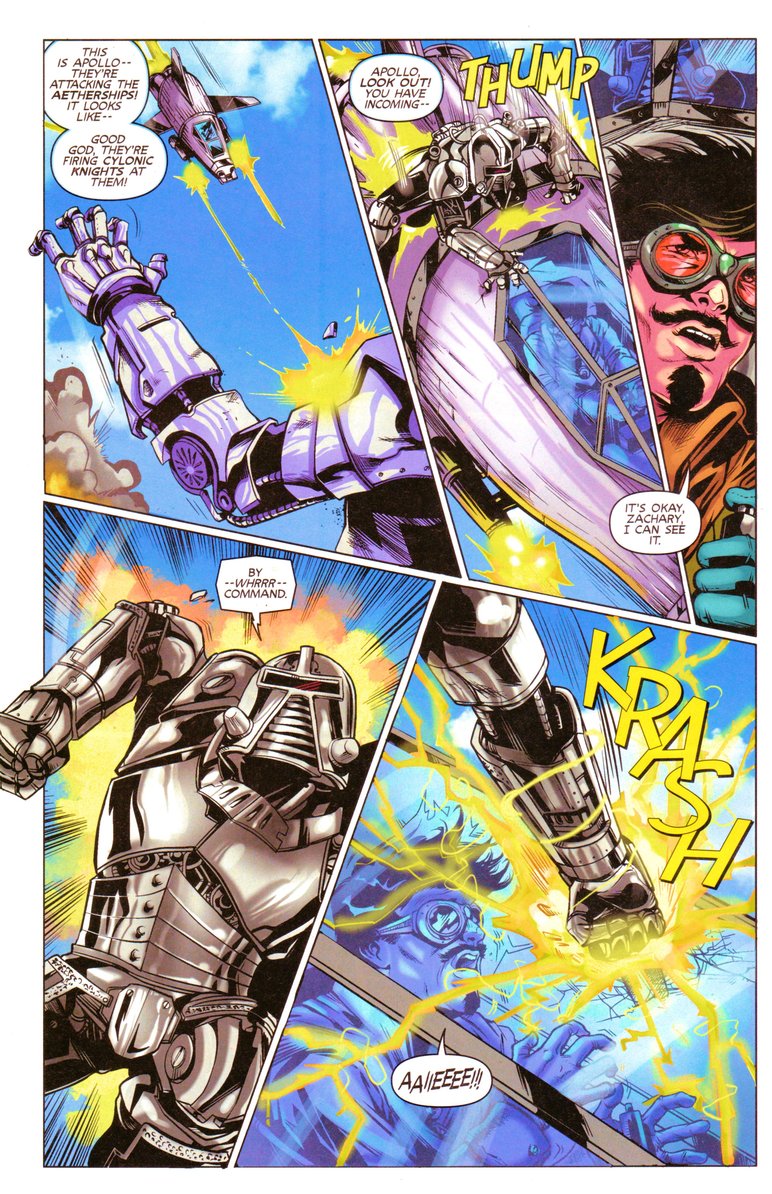 Read online Steampunk Battlestar Galactica 1880 comic -  Issue #1 - 8