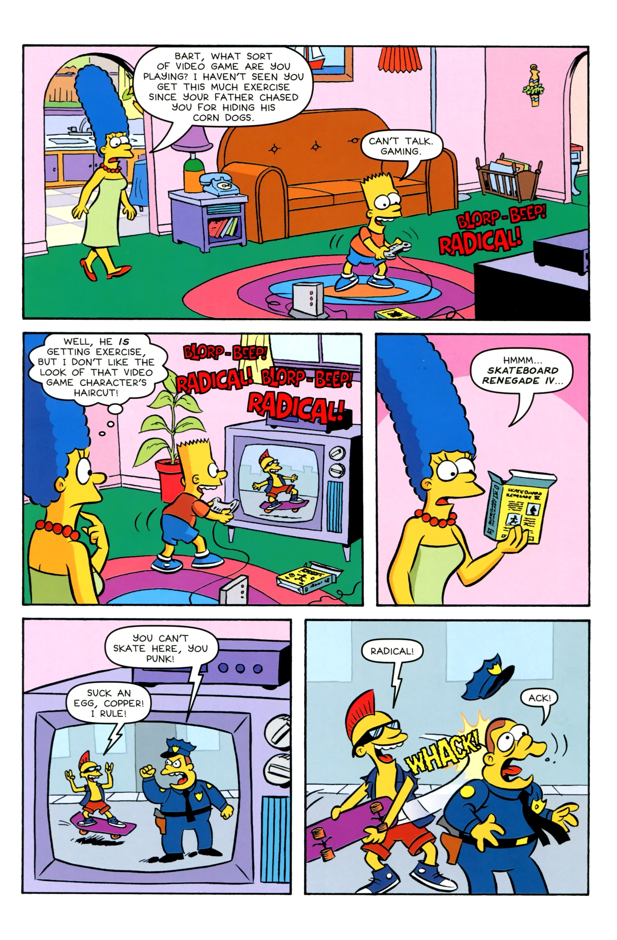 Read online Simpsons Comics Presents Bart Simpson comic -  Issue #98 - 16