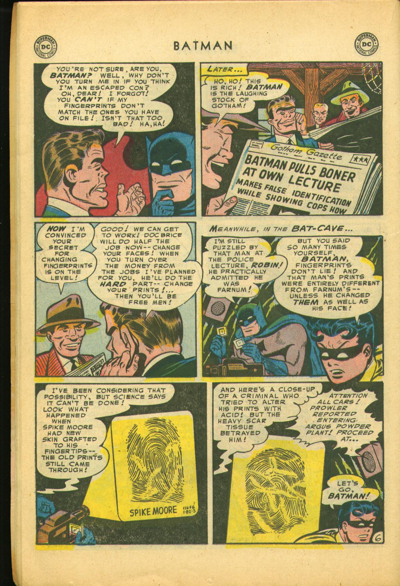 Read online Batman (1940) comic -  Issue #82 - 20