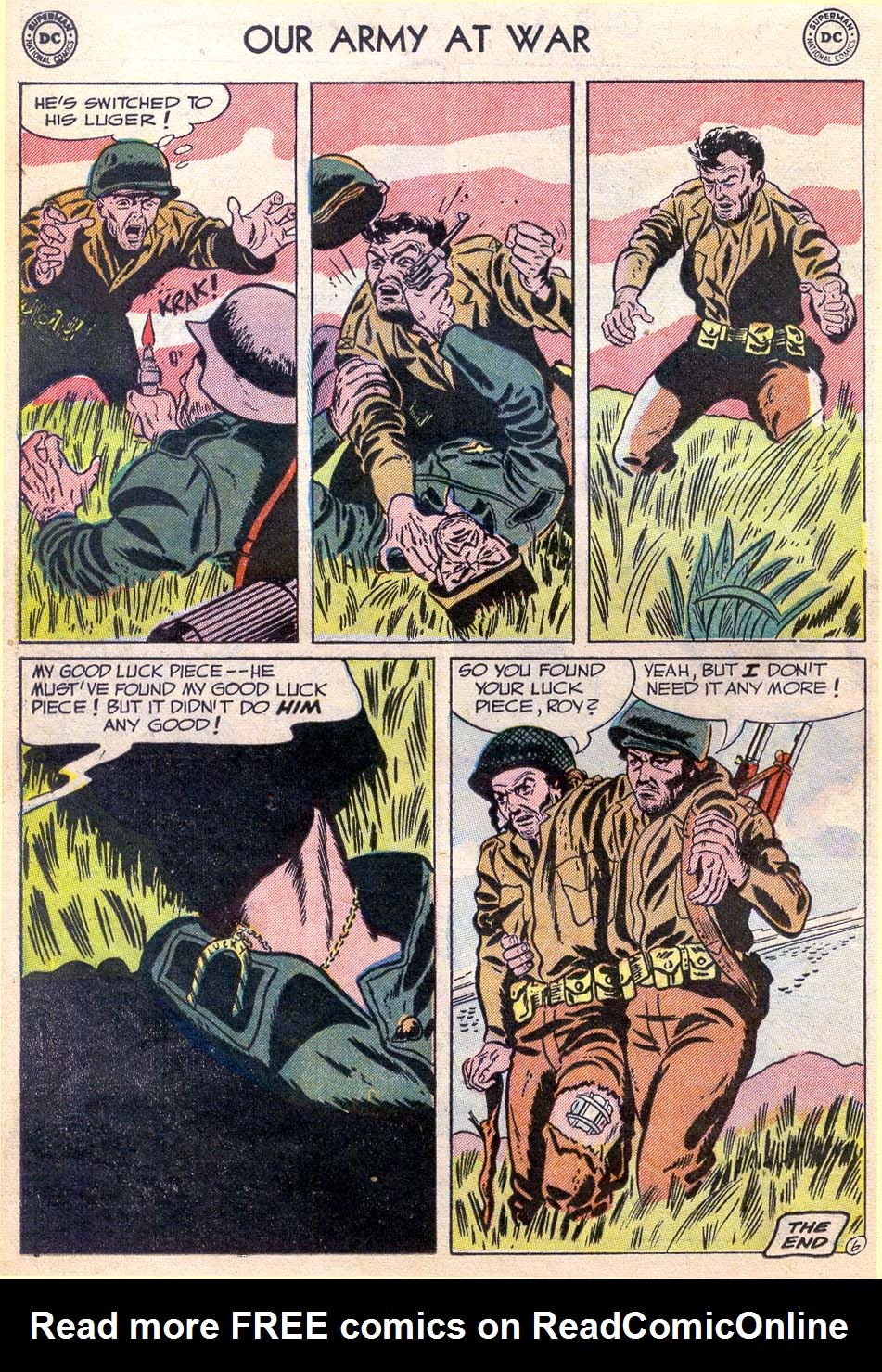 Read online Our Army at War (1952) comic -  Issue #3 - 25
