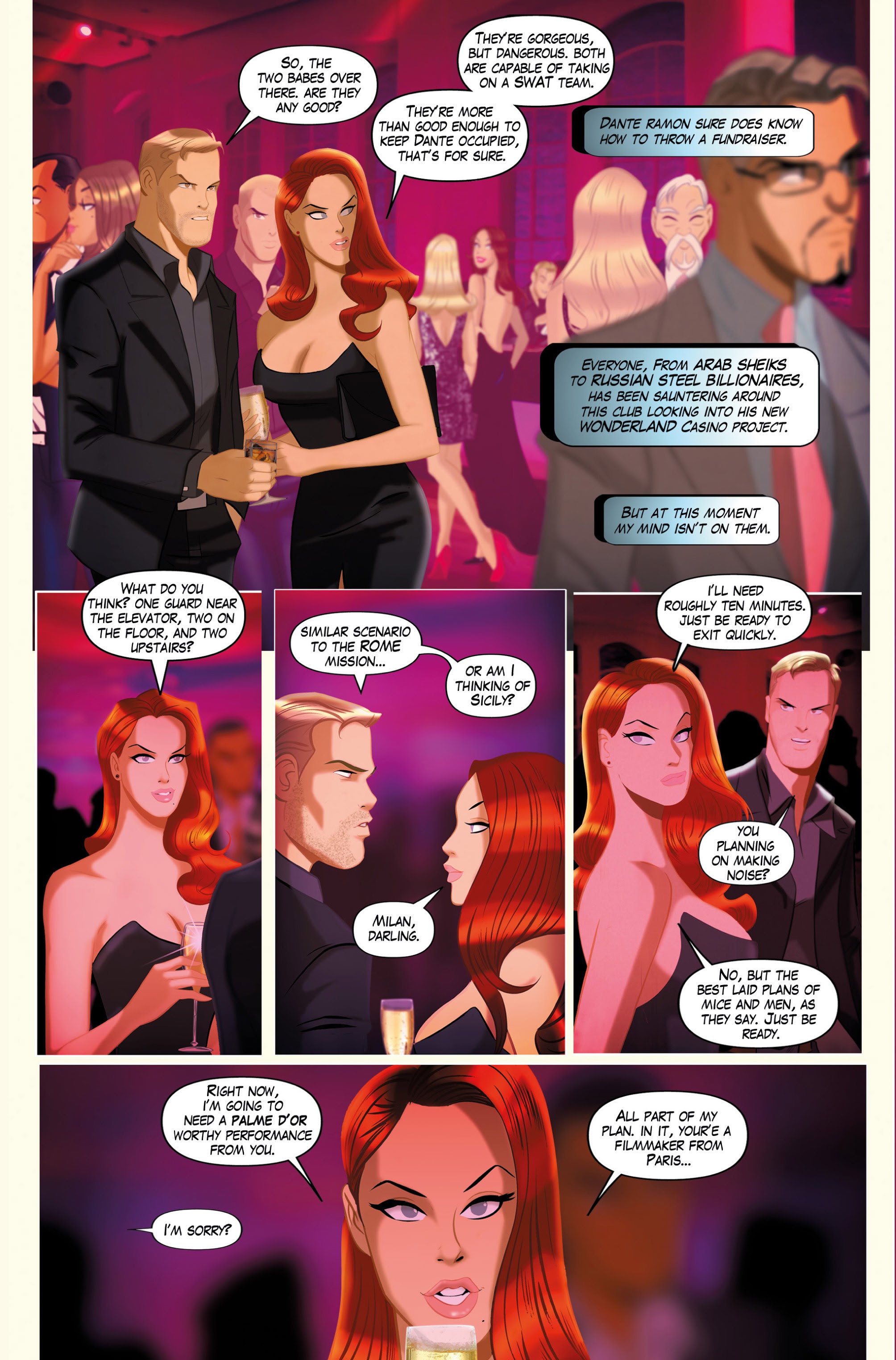 Read online Scarlett Couture comic -  Issue #3 - 8