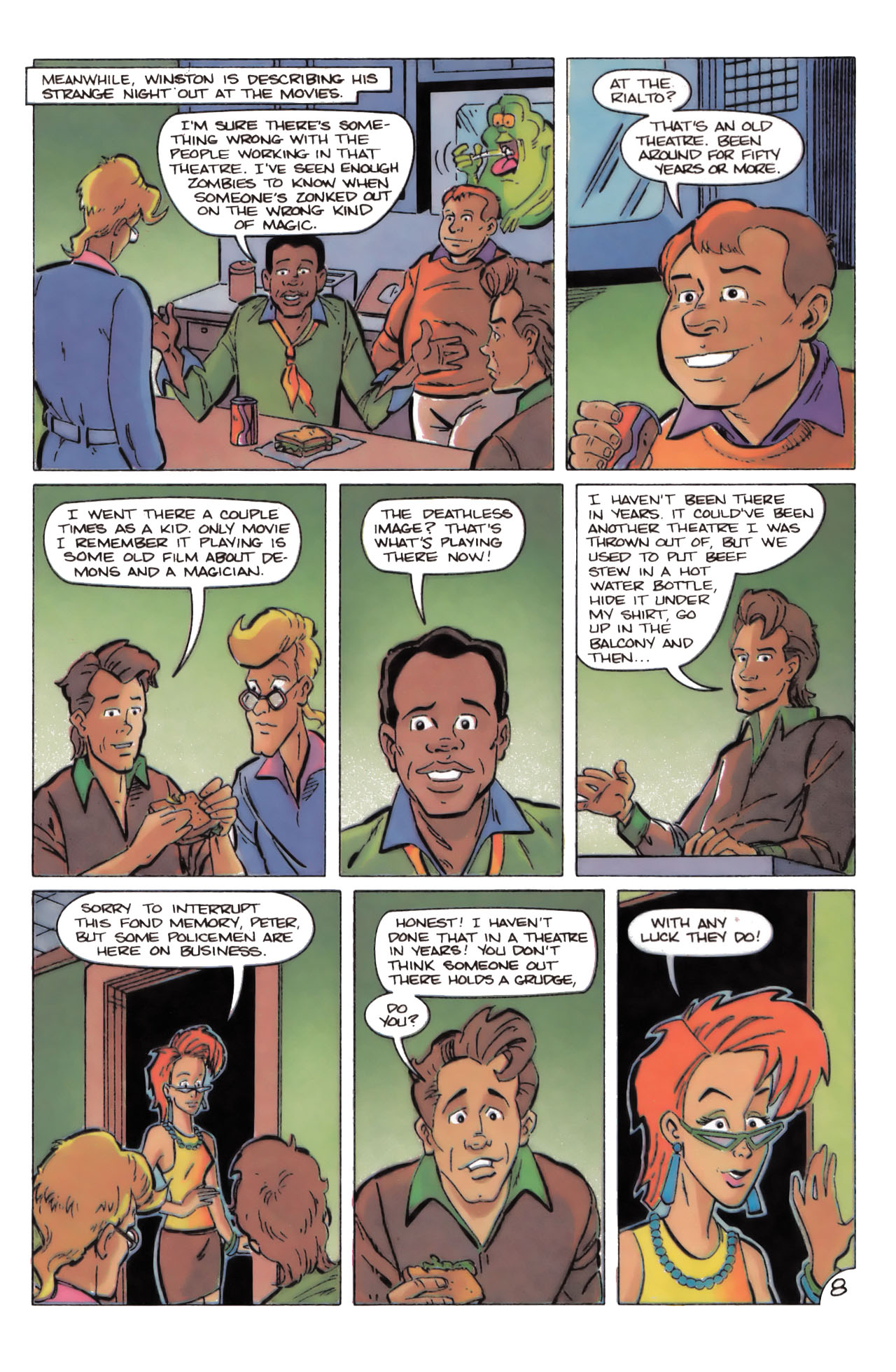 Read online Real Ghostbusters comic -  Issue #23 - 11