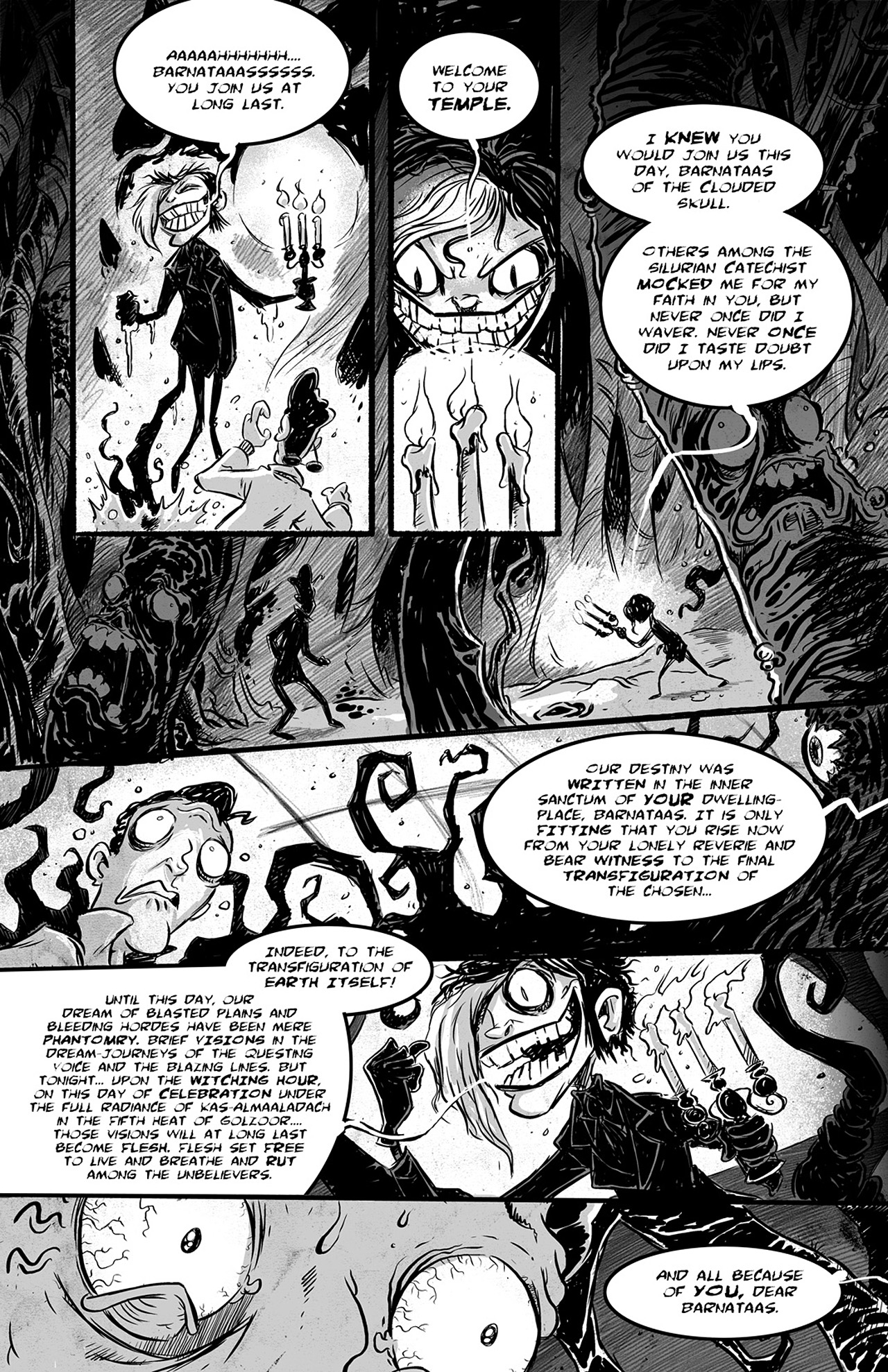 Read online Eldritch! comic -  Issue #4 - 16