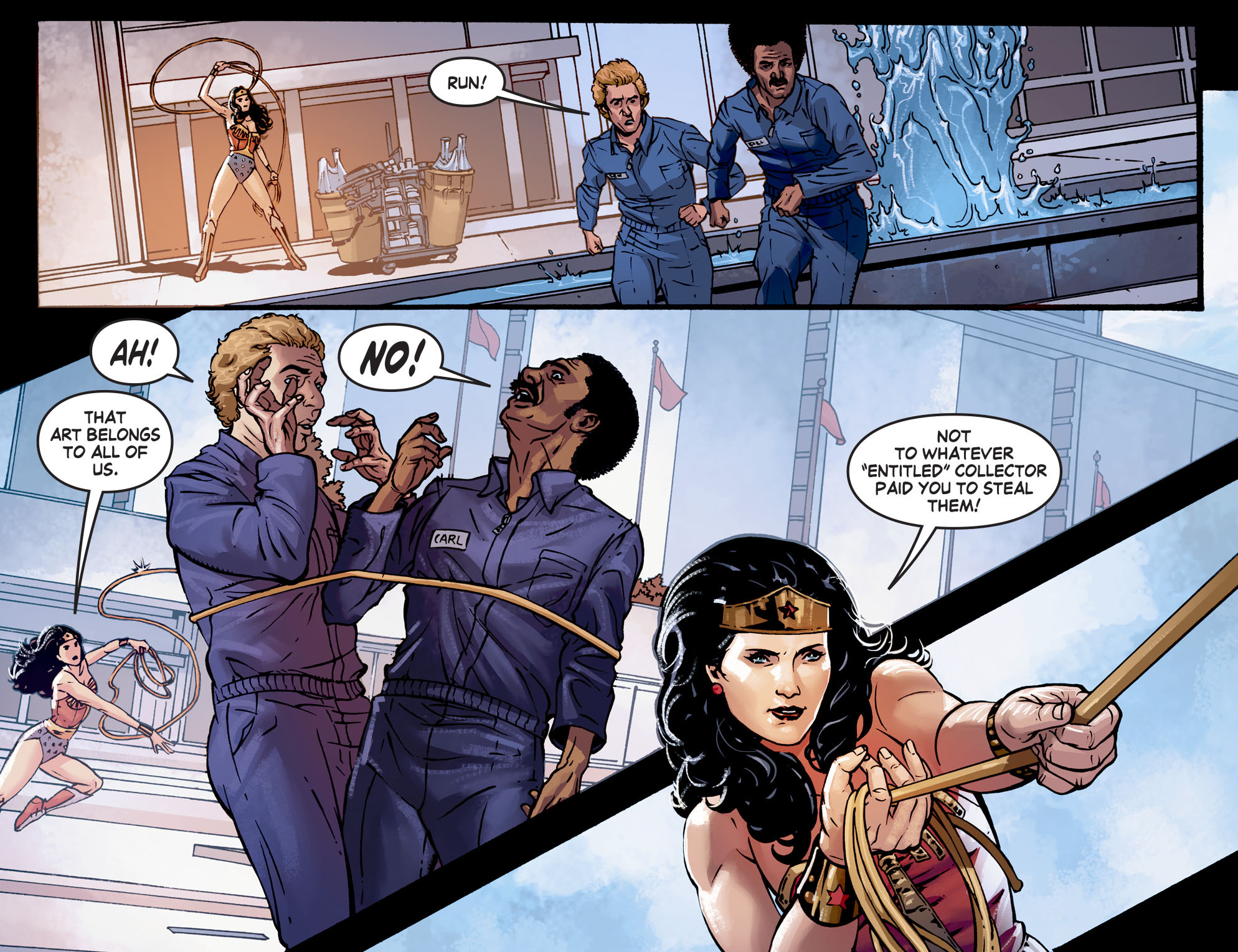 Read online Wonder Woman '77 [I] comic -  Issue #7 - 12