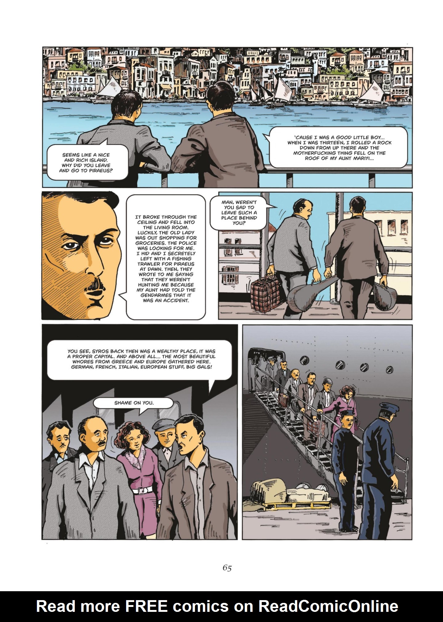 Read online The Famous Quartet of Piraeus comic -  Issue # TPB - 66
