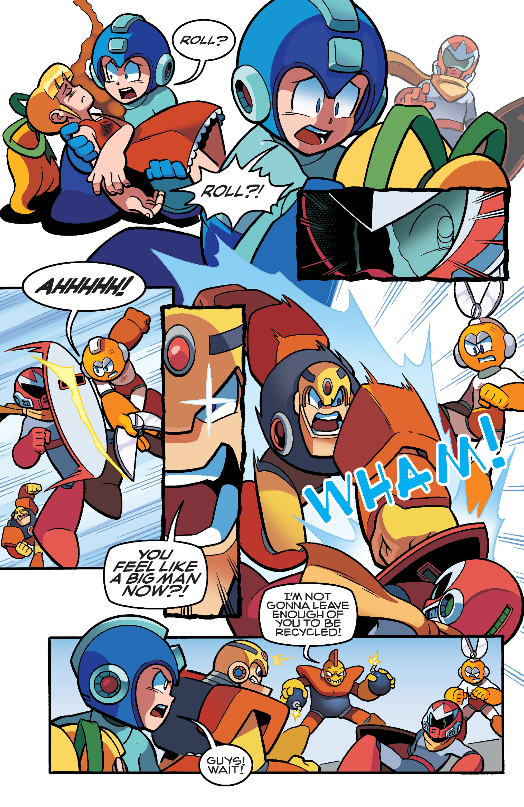 Read online Mega Man comic -  Issue # _TPB 6 - 103