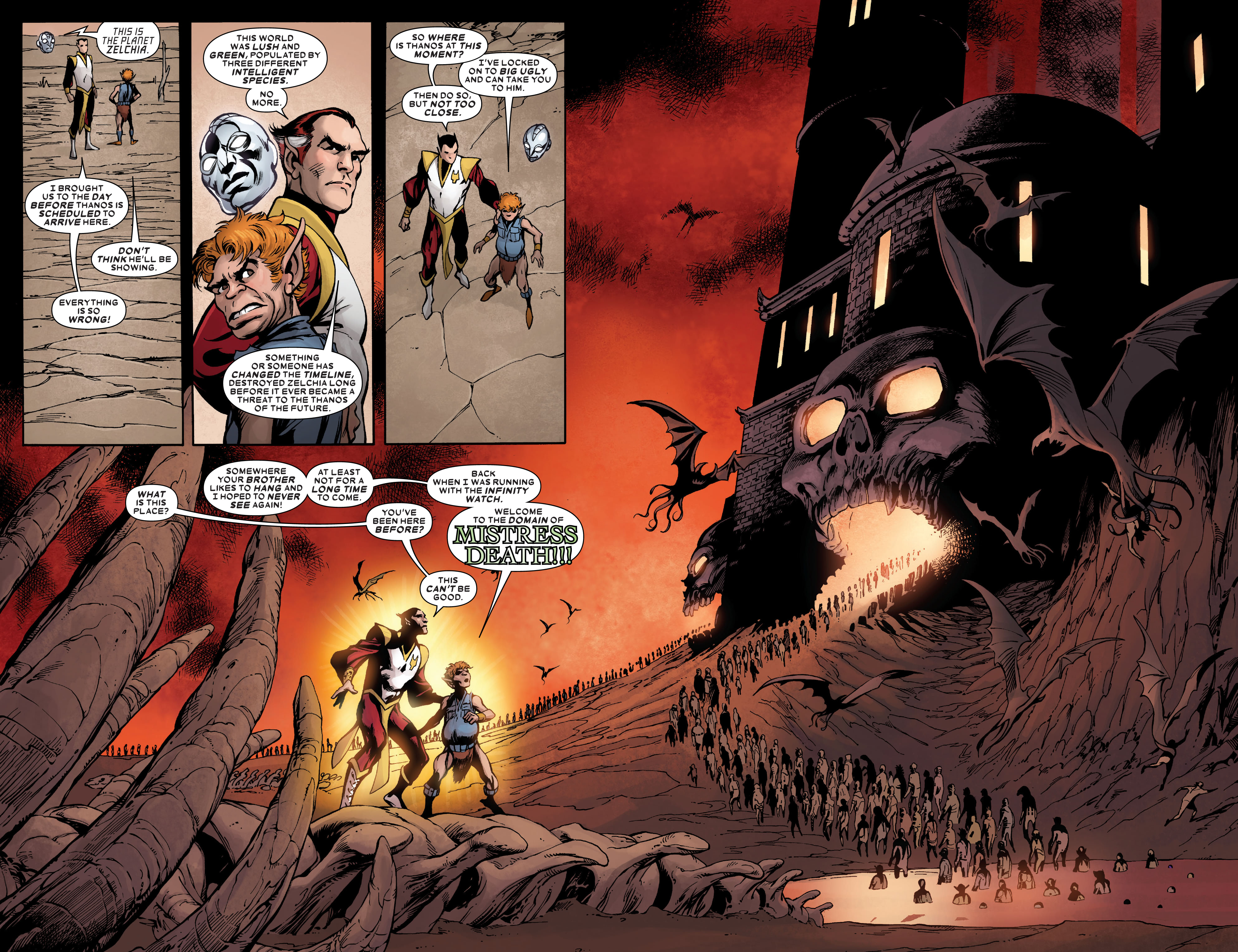 Read online Thanos: The Infinity Saga Omnibus comic -  Issue # TPB (Part 7) - 94
