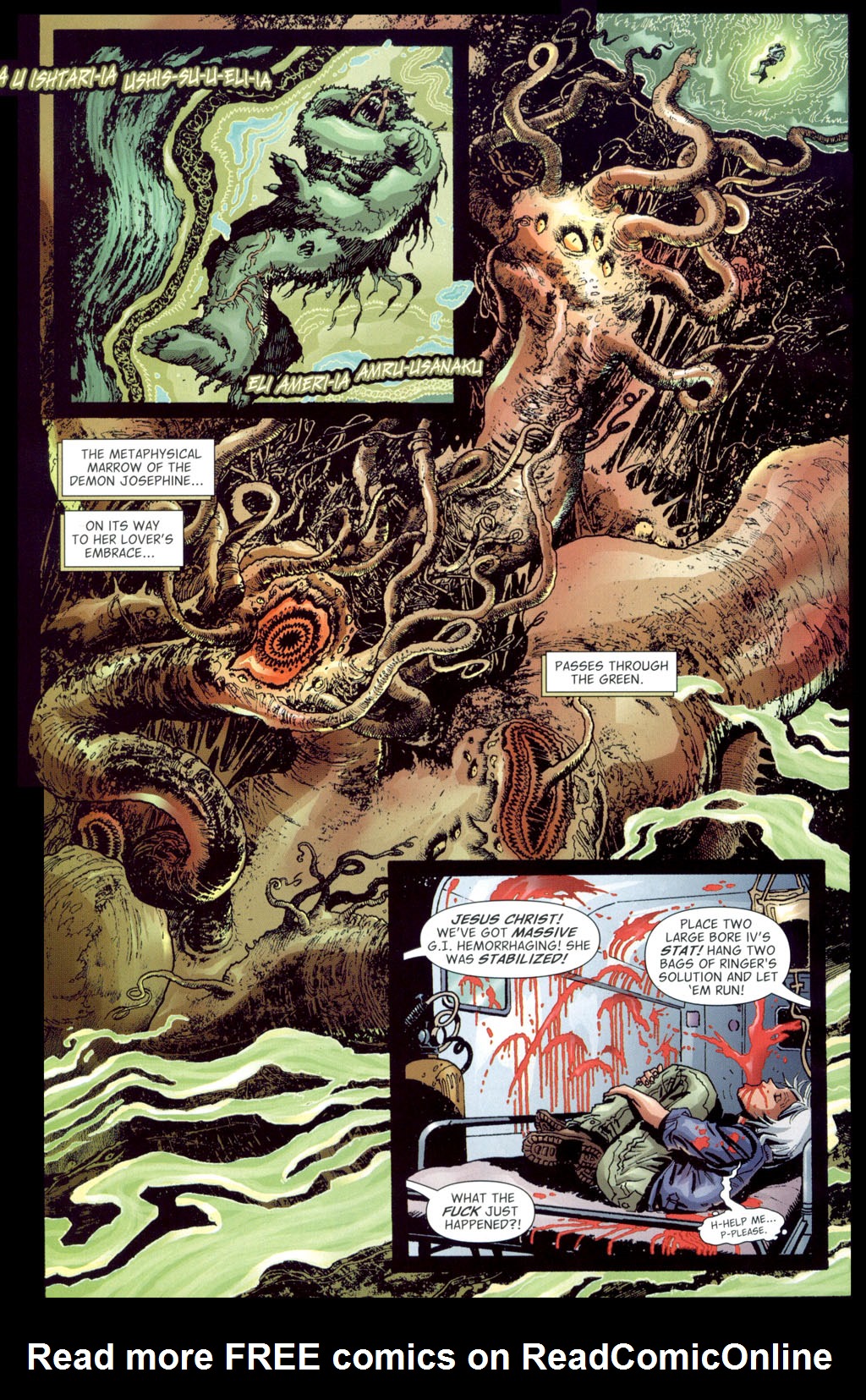 Read online Swamp Thing (2004) comic -  Issue #9 - 20