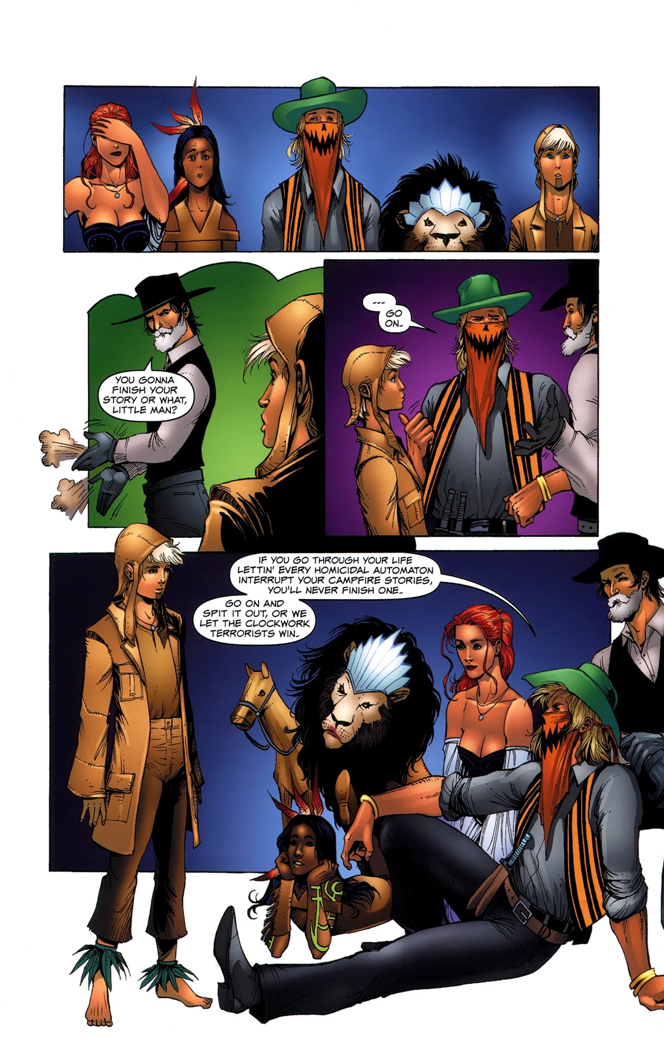 Read online Legend of Oz: The Wicked West comic -  Issue #8 - 13