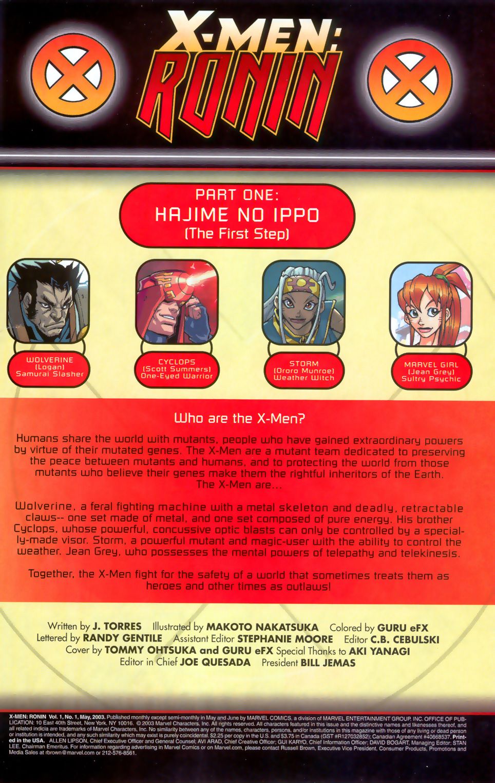 Read online X-Men: Ronin comic -  Issue #1 - 2