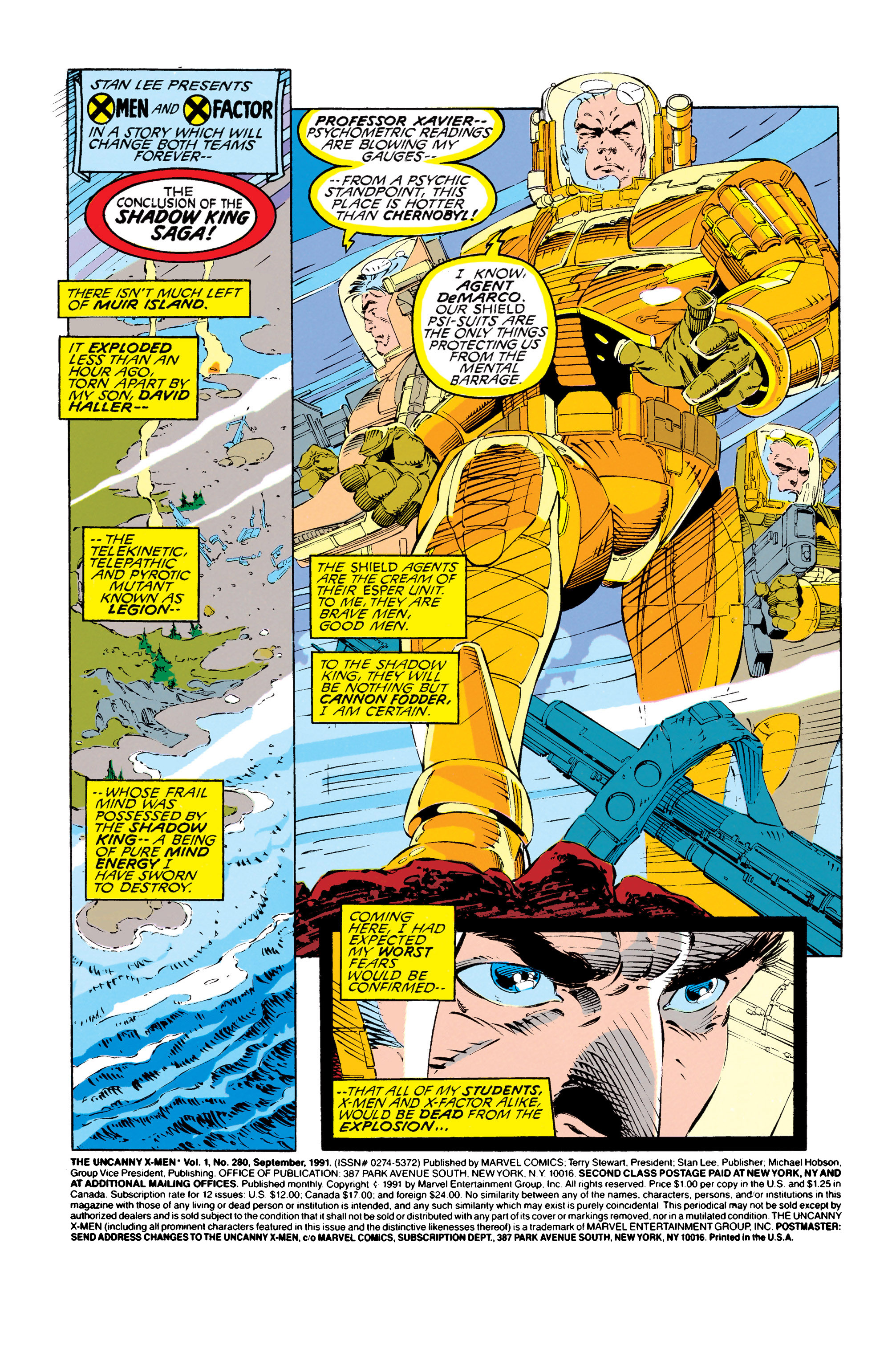 Read online Uncanny X-Men (1963) comic -  Issue #280 - 2