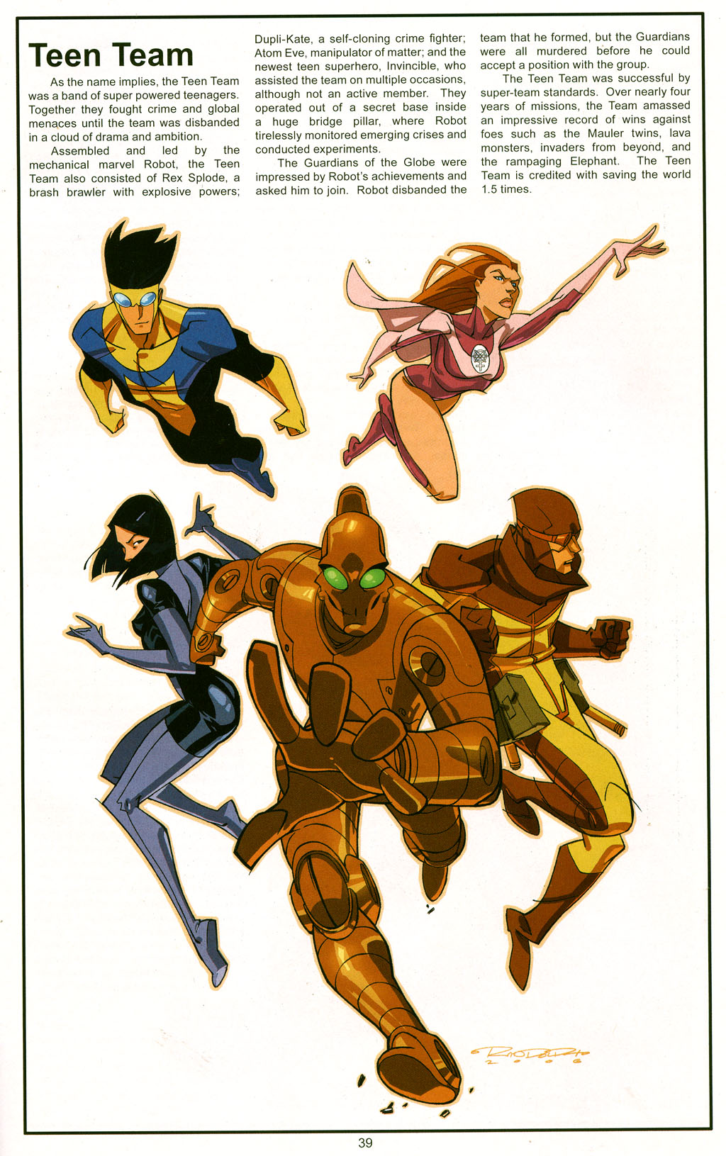 Read online The Official Handbook of the Invincible Universe comic -  Issue #2 - 41