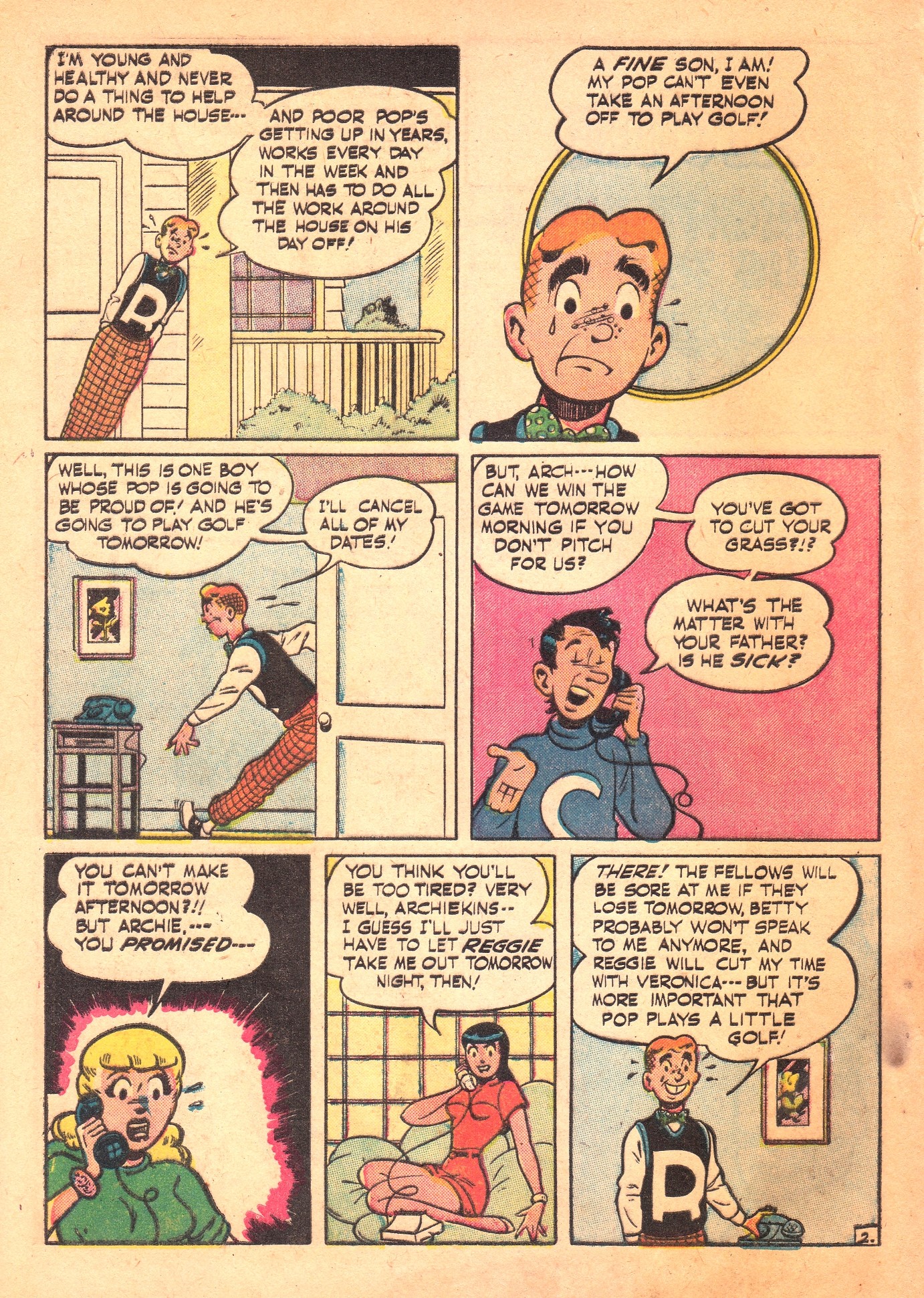 Read online Archie's Pals 'N' Gals (1952) comic -  Issue #1 - 110
