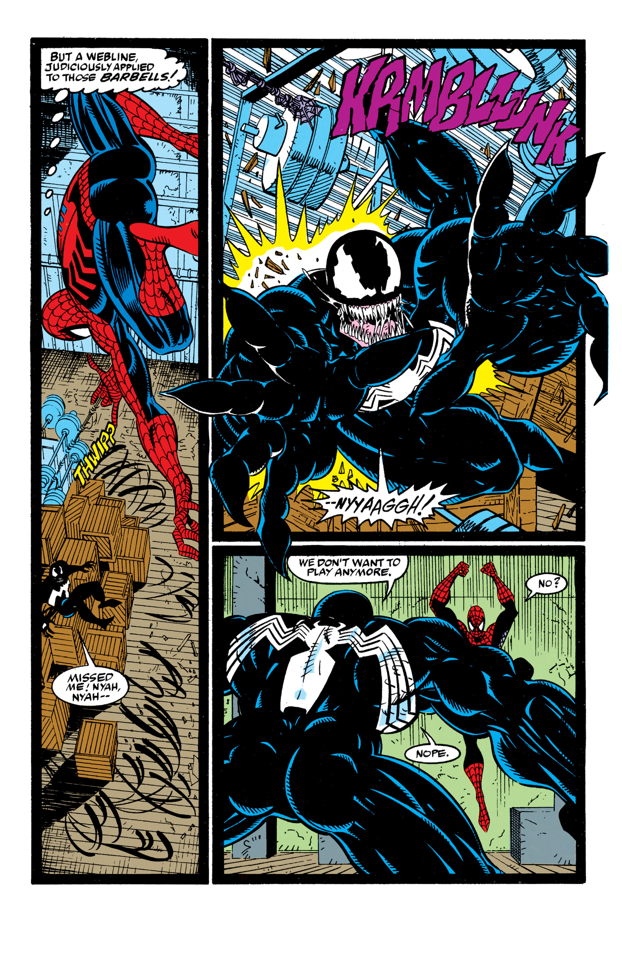 Read online The Villainous Venom Battles Spider-Man comic -  Issue # TPB - 42