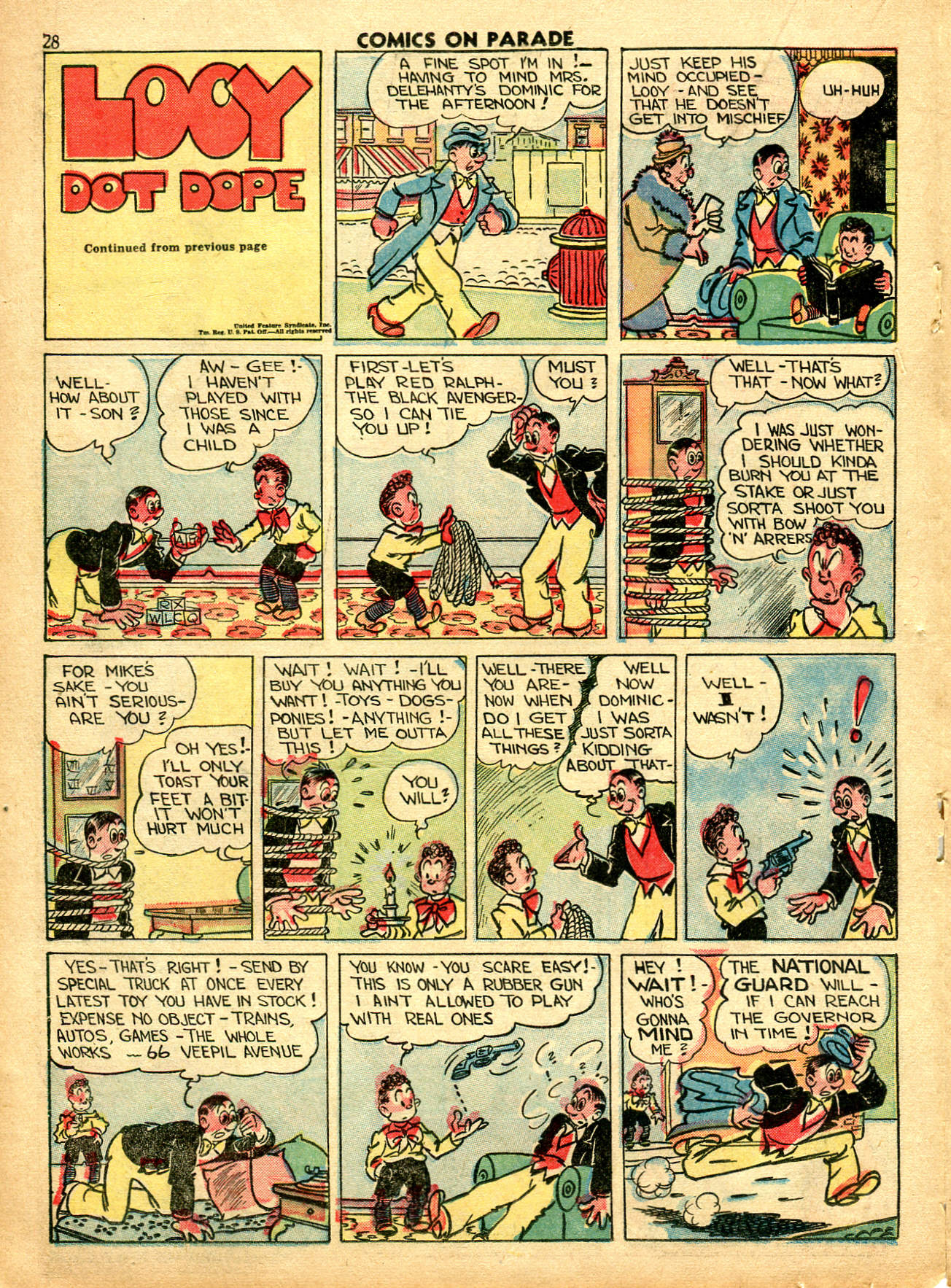 Read online Comics on Parade comic -  Issue #10 - 30