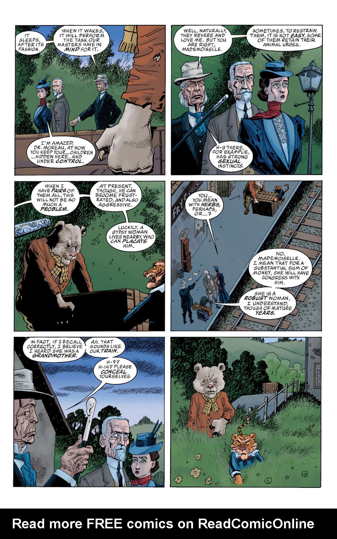 Read online The League of Extraordinary Gentlemen (1999) comic -  Issue # TPB 2 - 124