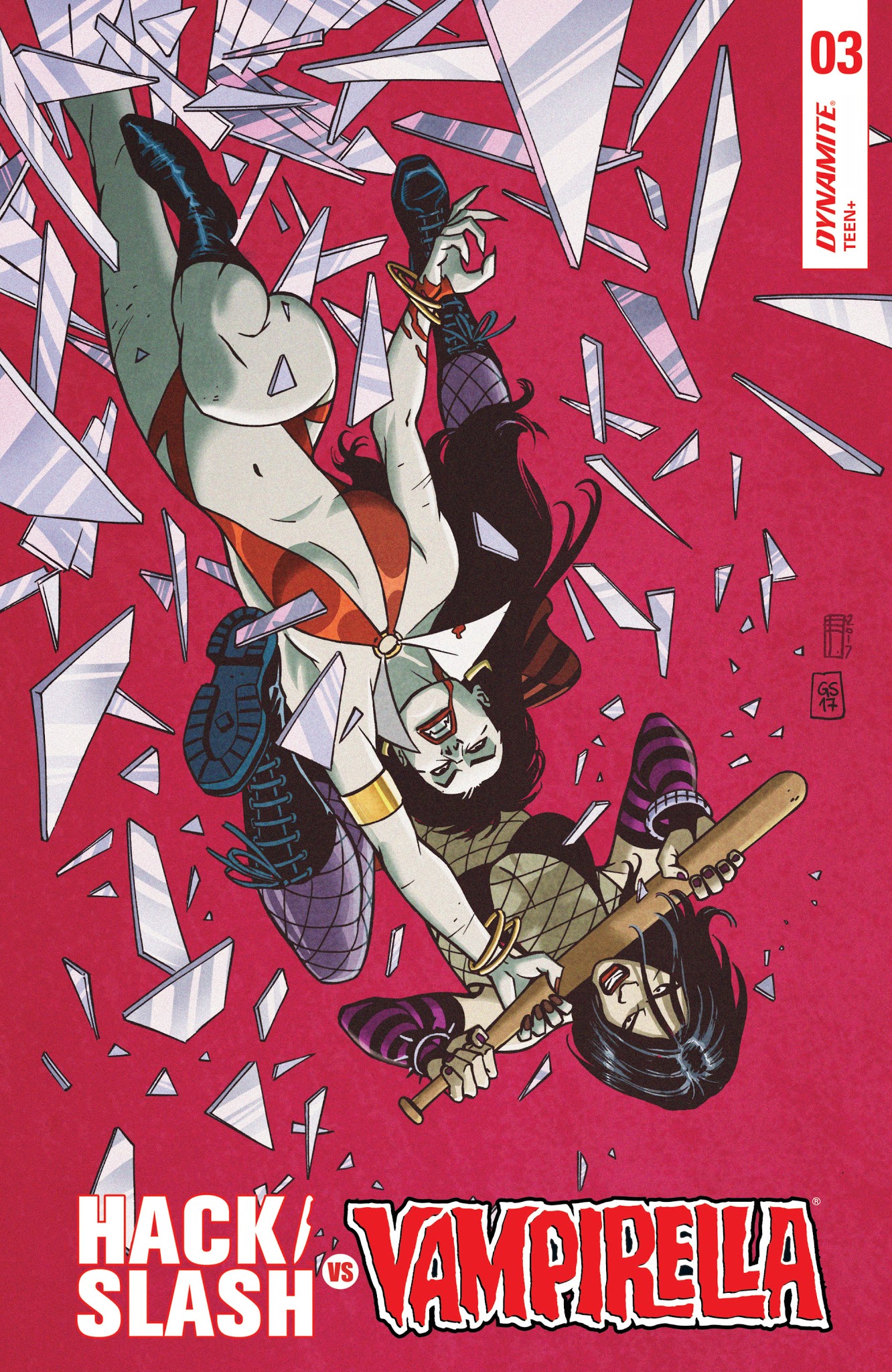 Read online Hack/Slash vs. Vampirella comic -  Issue #3 - 2