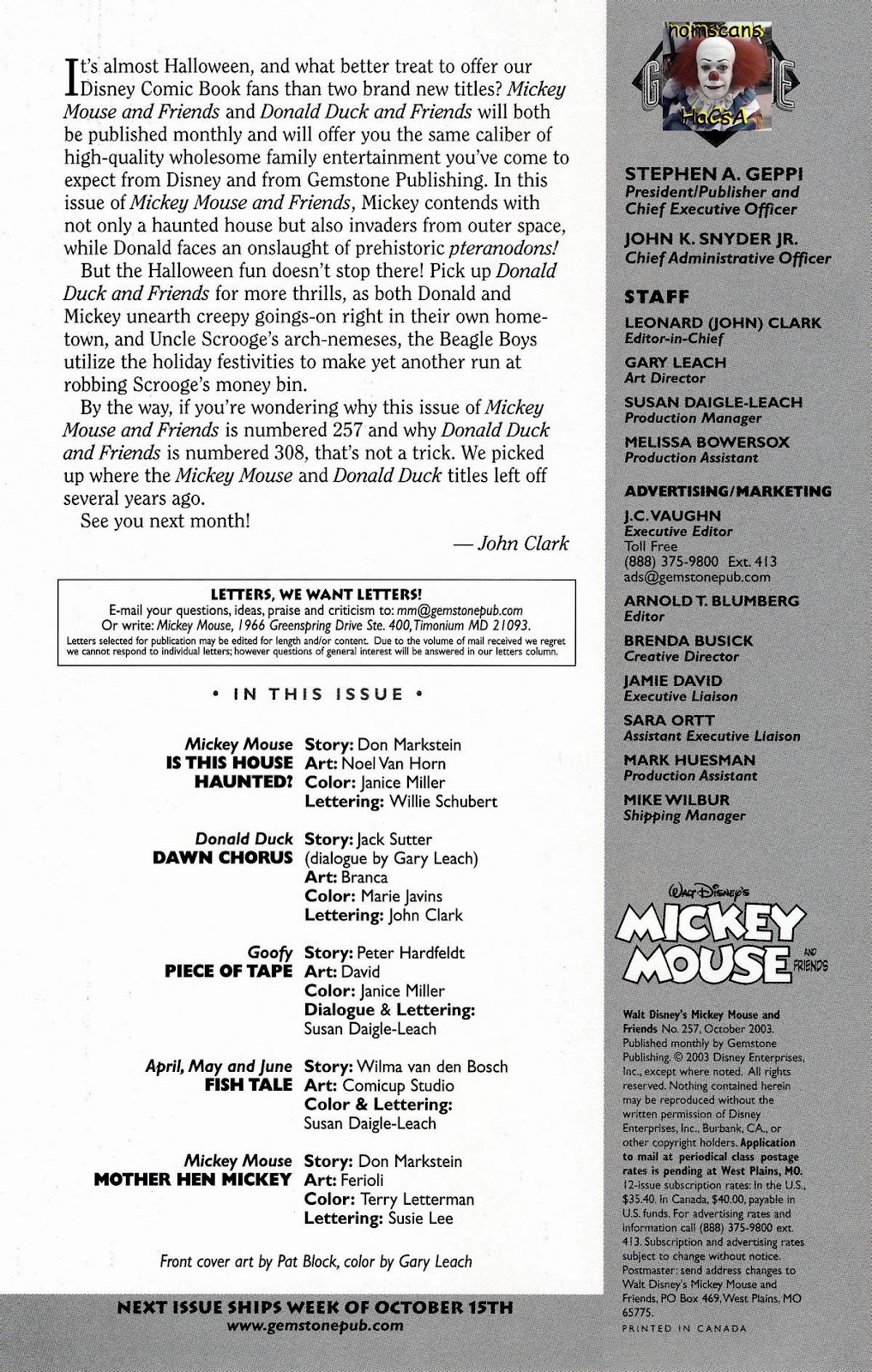 Walt Disney's Mickey Mouse issue 257 - Page 2