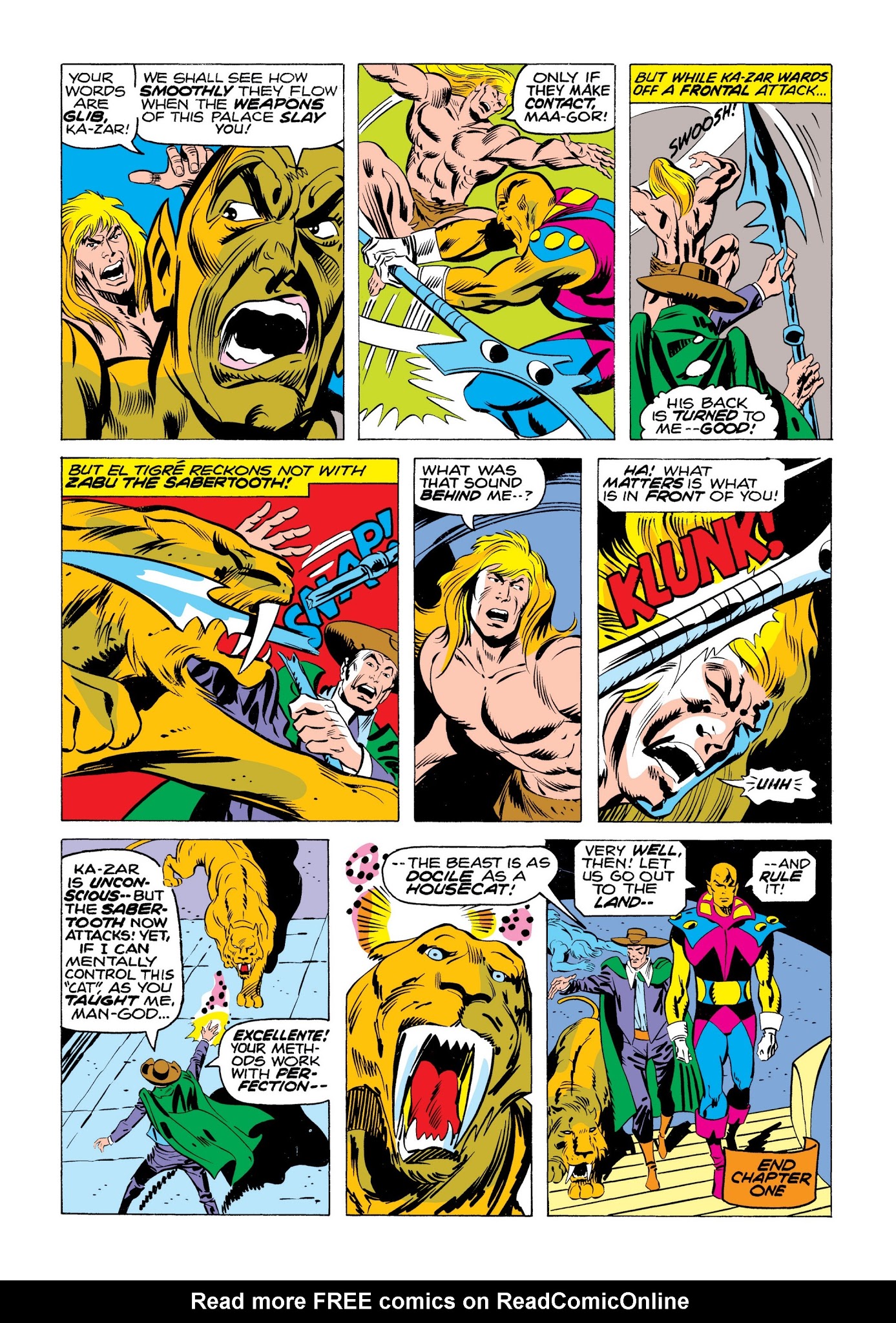 Read online Marvel Masterworks: Ka-Zar comic -  Issue # TPB 2 (Part 3) - 46