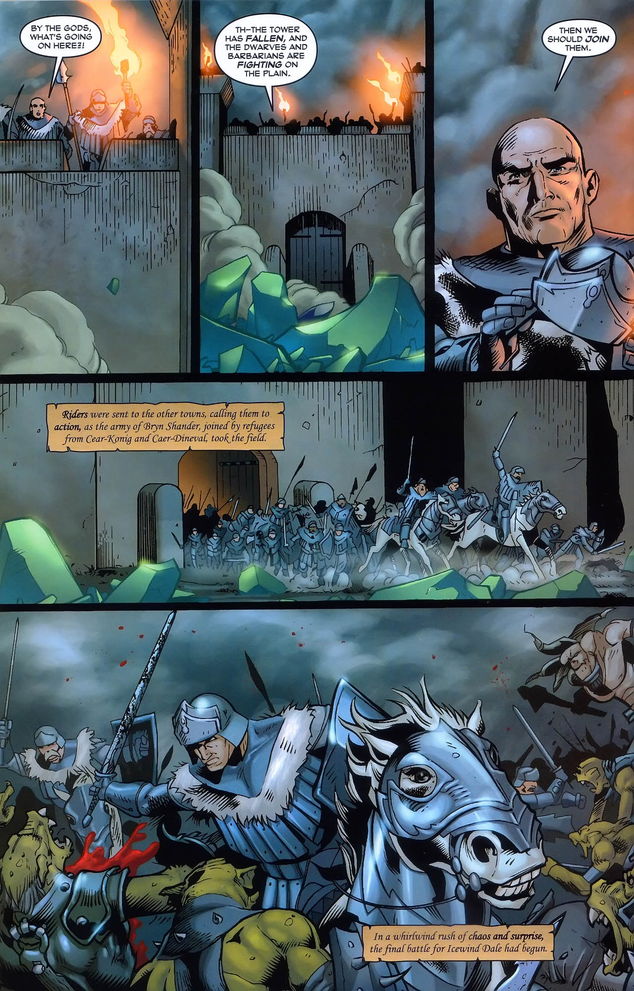 Read online Forgotten Realms: The Crystal Shard comic -  Issue #3 - 31