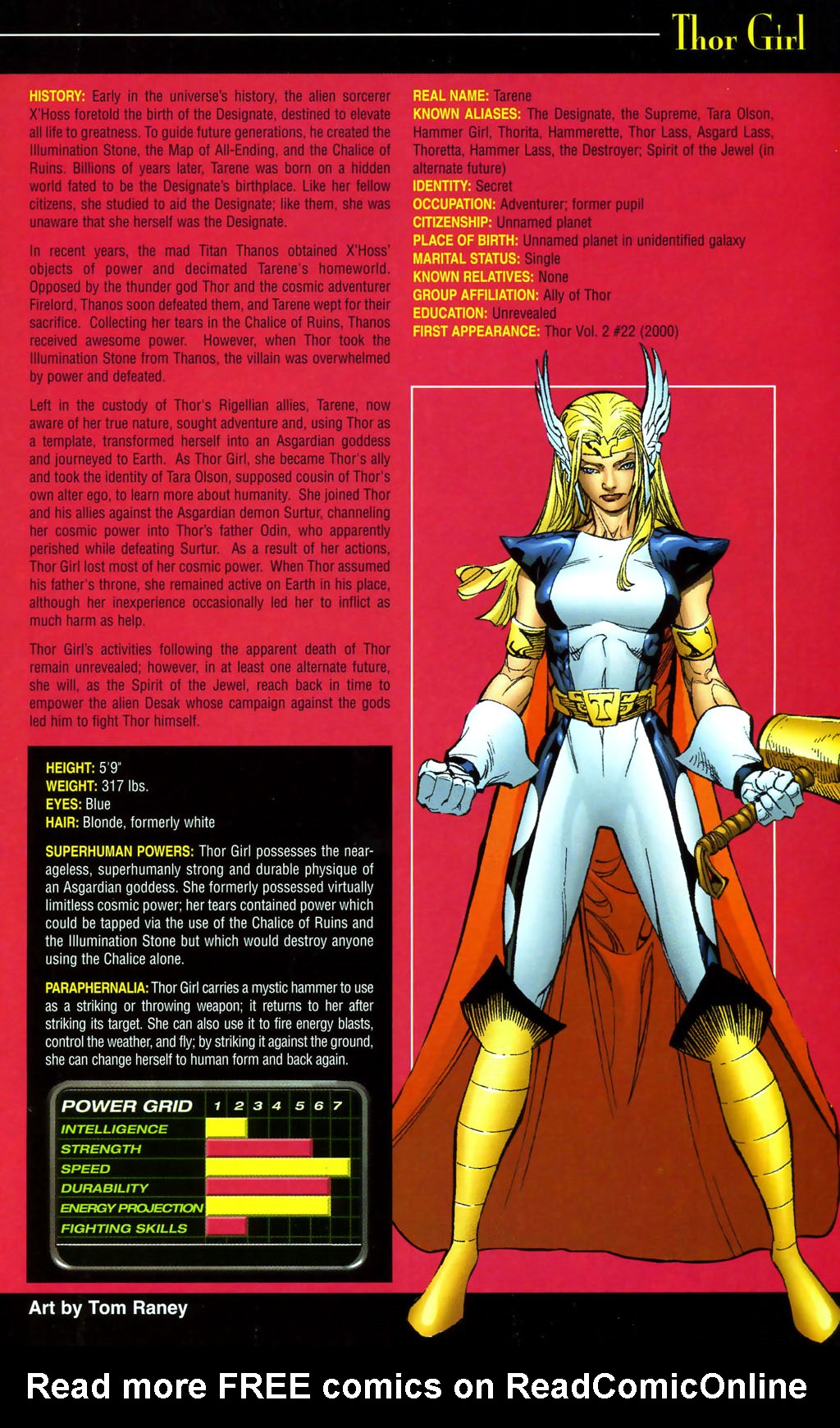 Read online Official Handbook of the Marvel Universe: Women of Marvel 2005 comic -  Issue # Full - 45