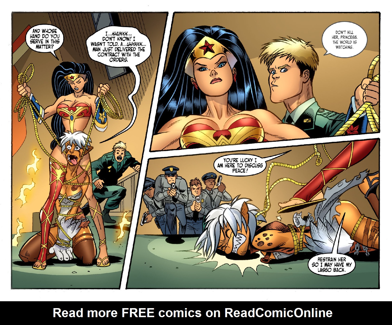 Read online Ame-Comi: Wonder Woman comic -  Issue #3 - 14