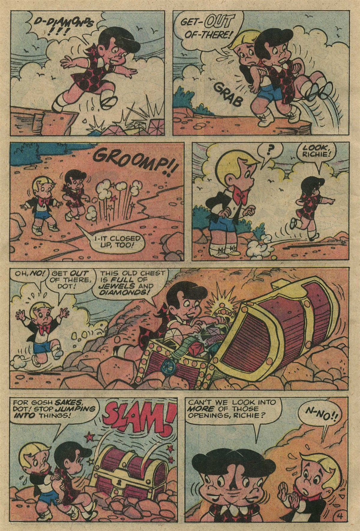Read online Richie Rich & His Girl Friends comic -  Issue #7 - 8