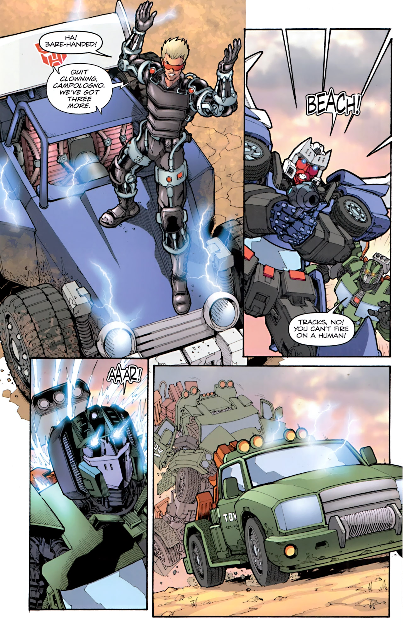 Read online The Transformers (2009) comic -  Issue #3 - 22