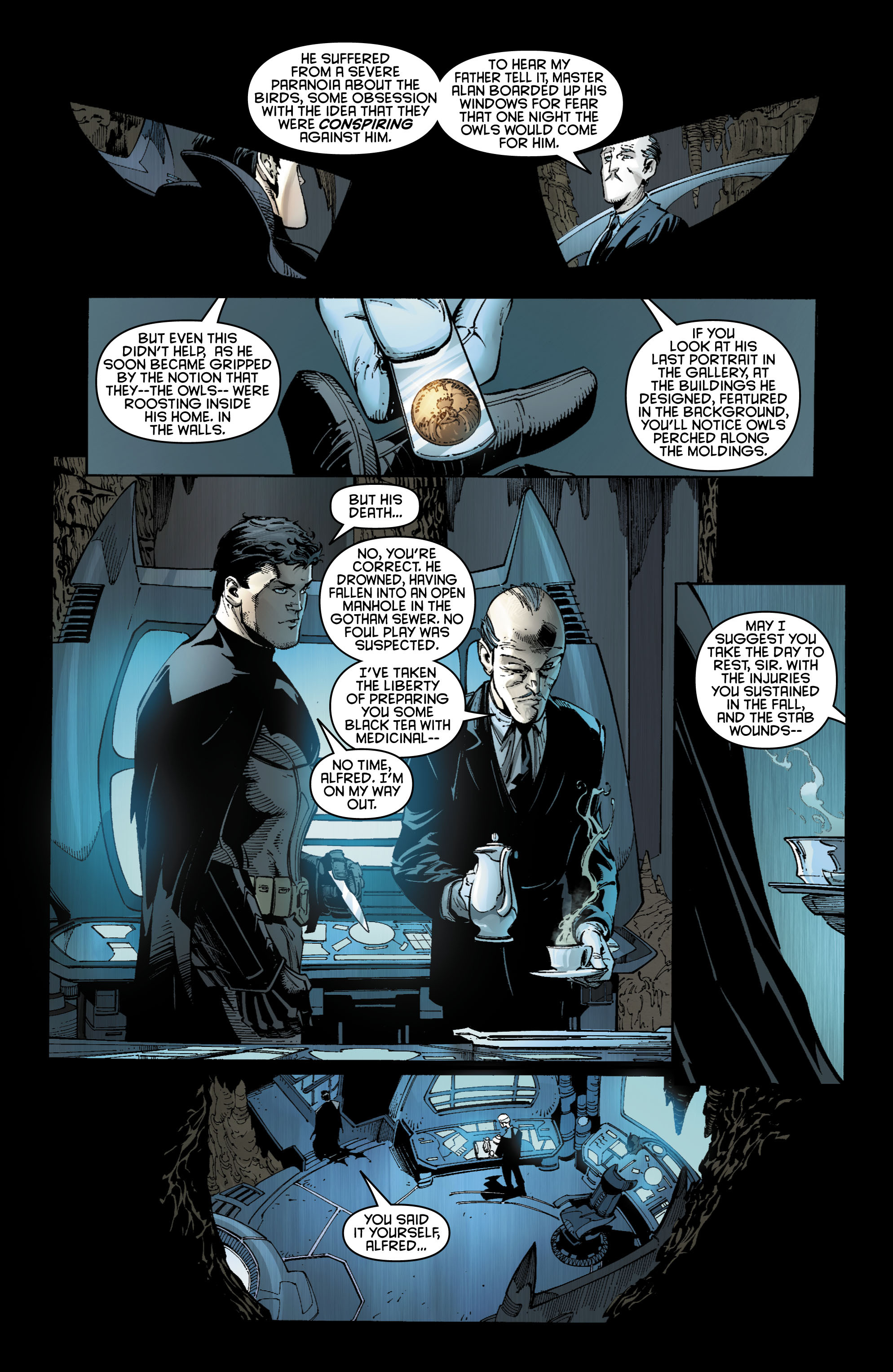 Read online Batman: The Court of Owls comic - Issue # Full