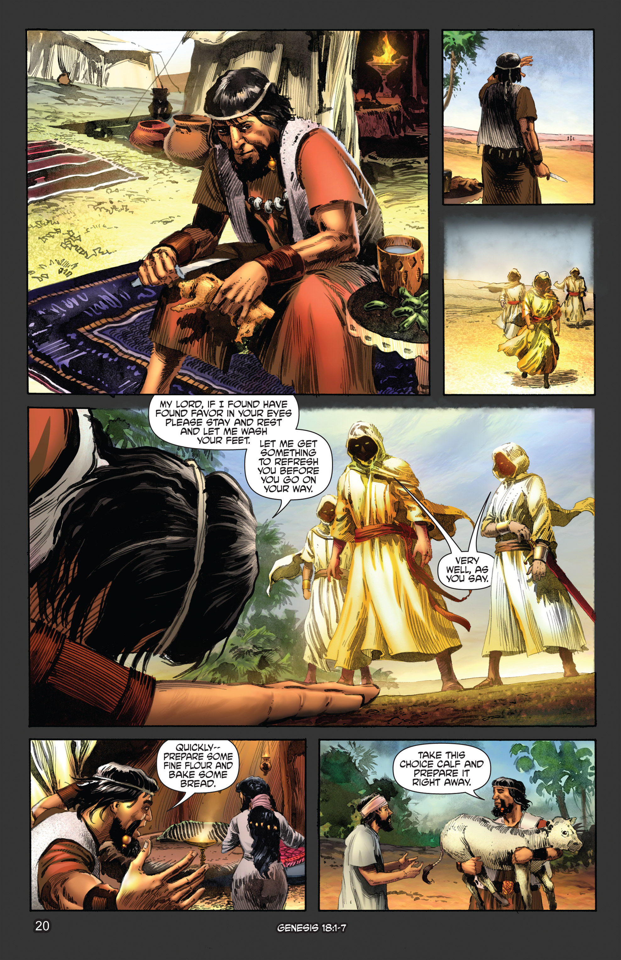 Read online The Kingstone Bible comic -  Issue #2 - 25
