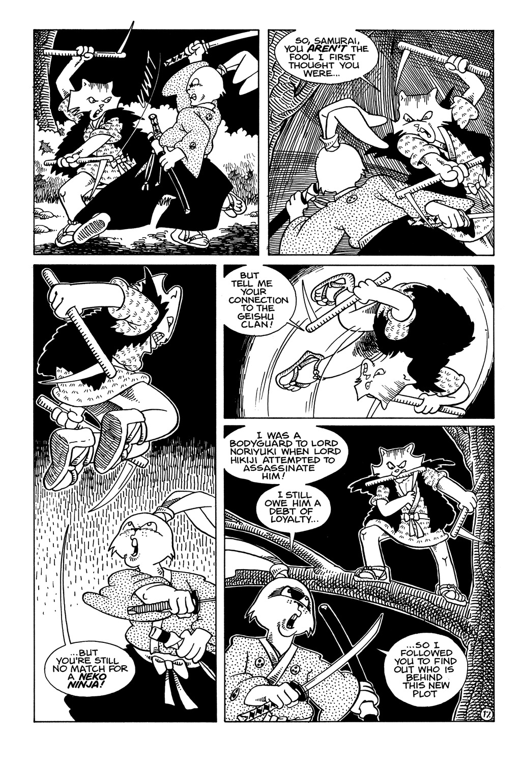 Read online Usagi Yojimbo (1987) comic -  Issue #12 - 19
