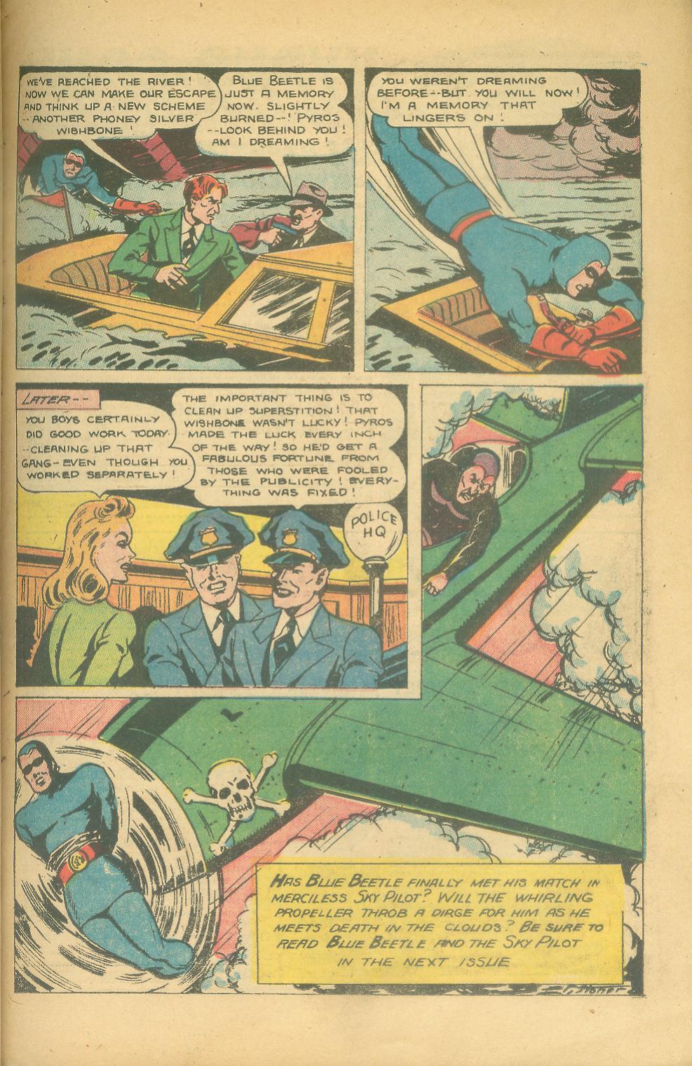 Read online The Blue Beetle comic -  Issue #46 - 12