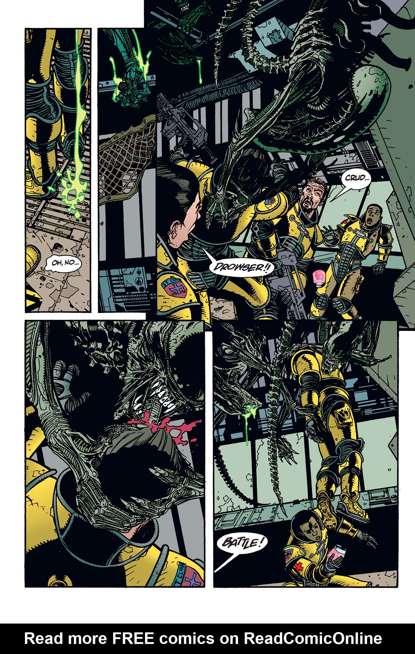 Read online Aliens: Havoc comic -  Issue # _TPB - 35
