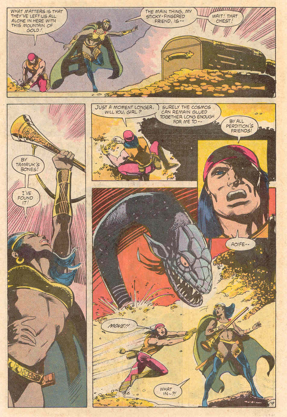Read online Warlord (1976) comic -  Issue #133 - 19