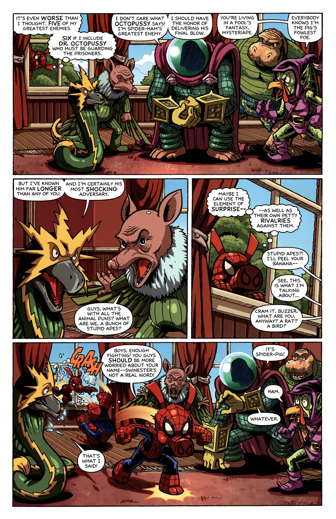 Read online Spider-Ham 25th Anniversary Special comic -  Issue # Full - 12