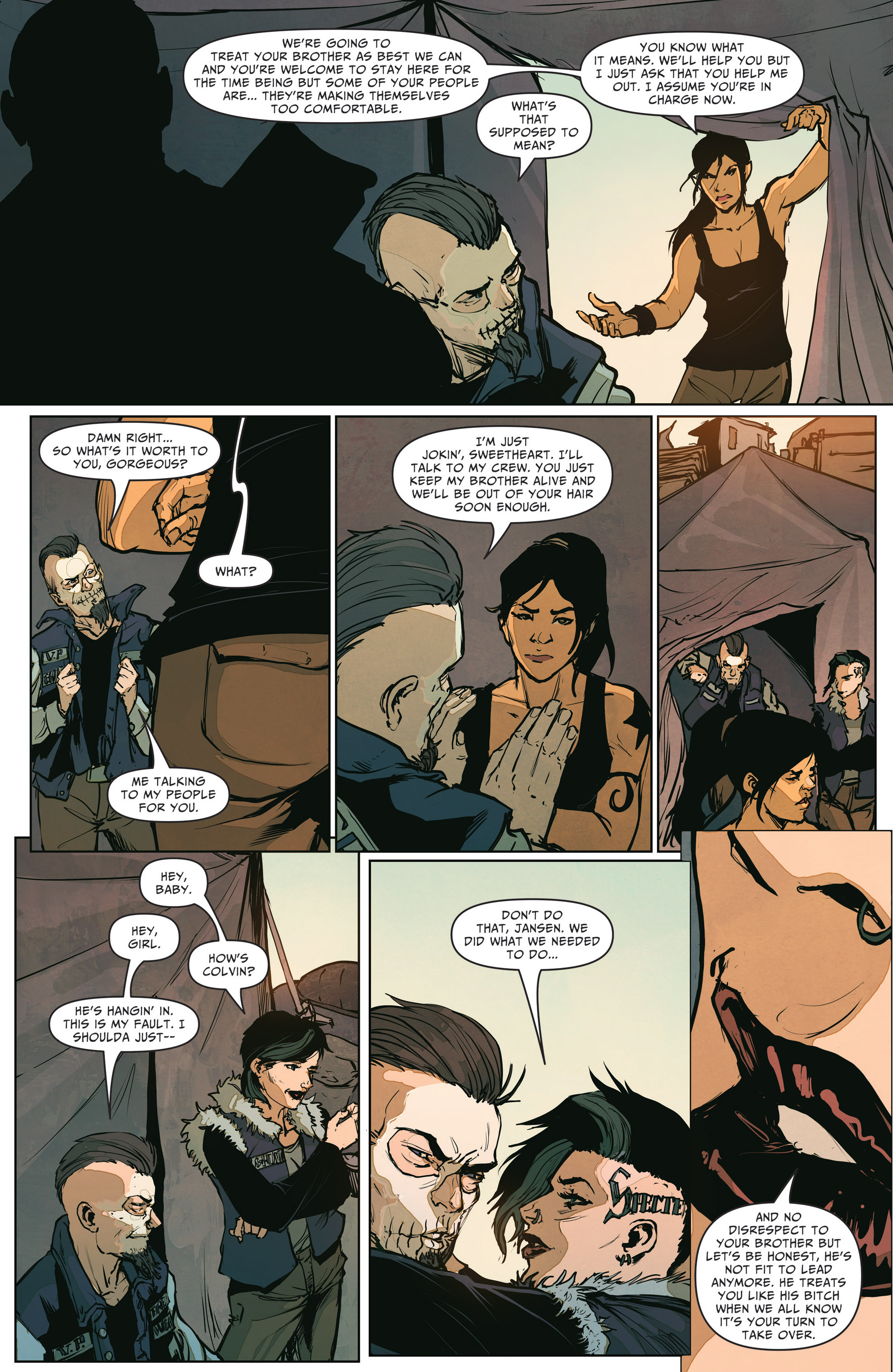 Read online The Courier comic -  Issue #1 - 17