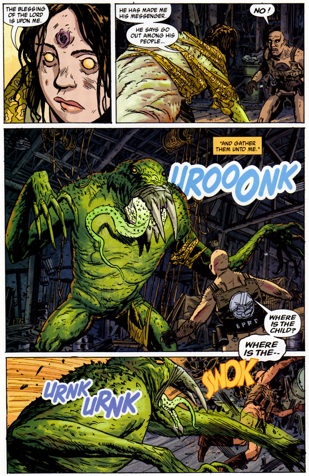 Read online B.P.R.D., Plague of Frogs comic -  Issue #2 - 19