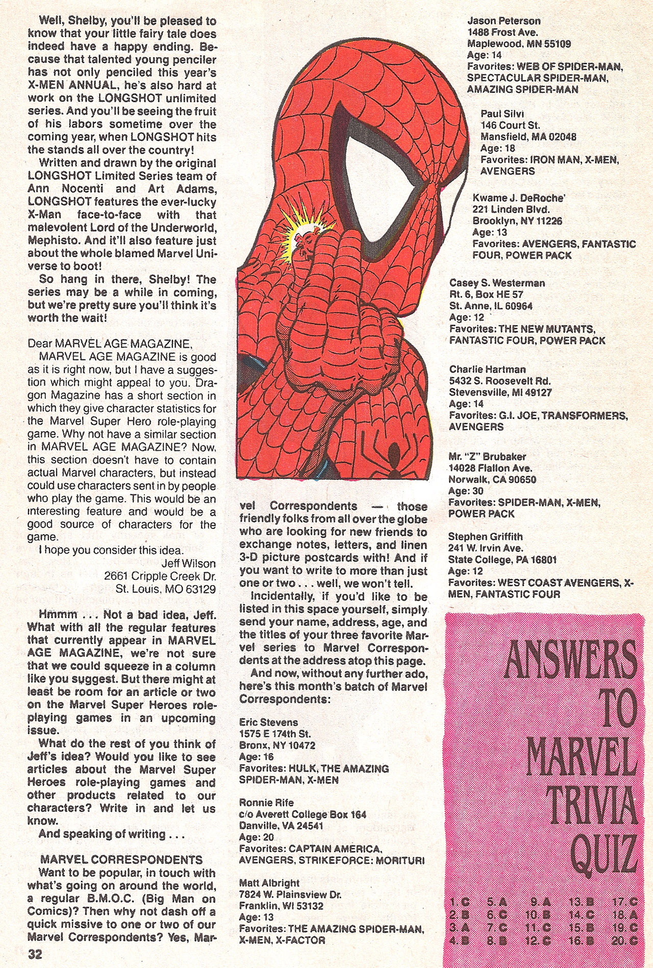Read online Marvel Age comic -  Issue #68 - 33