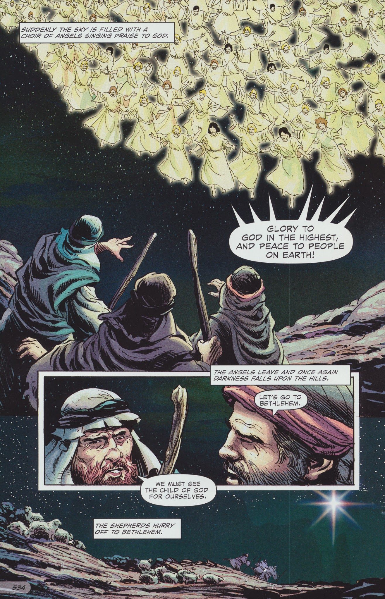 Read online The Action Bible comic -  Issue # TPB 2 - 157