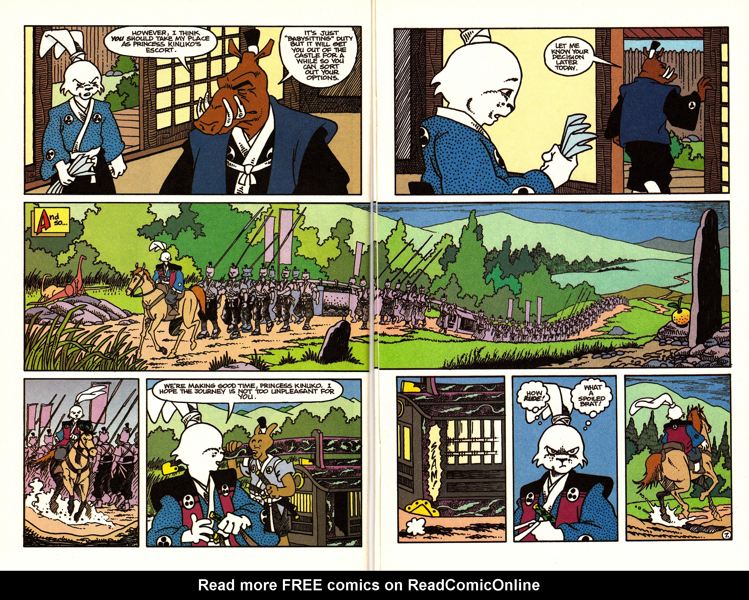 Read online Usagi Yojimbo (1993) comic -  Issue #13 - 8