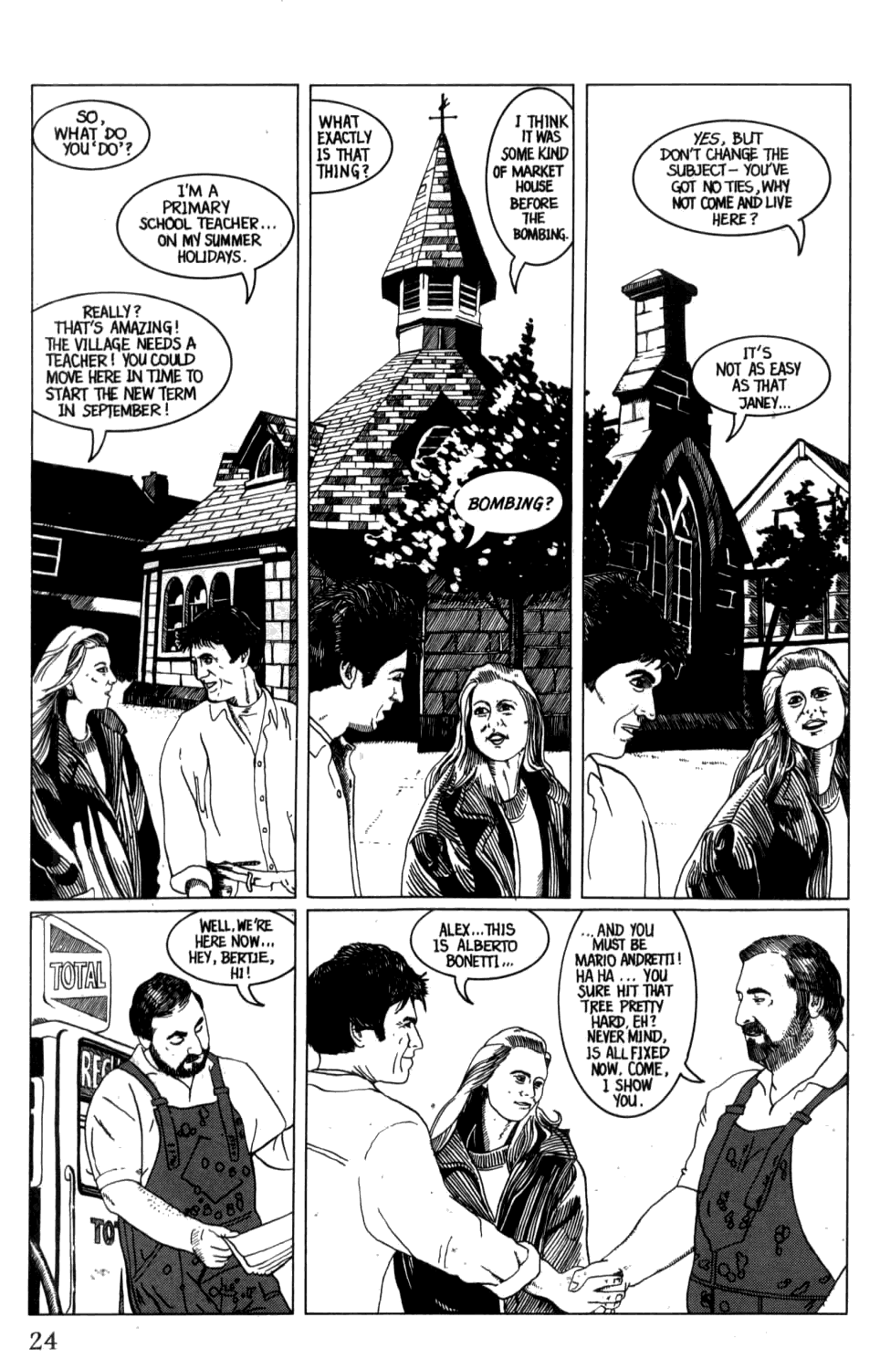 Read online Strangehaven comic -  Issue #1 - 24