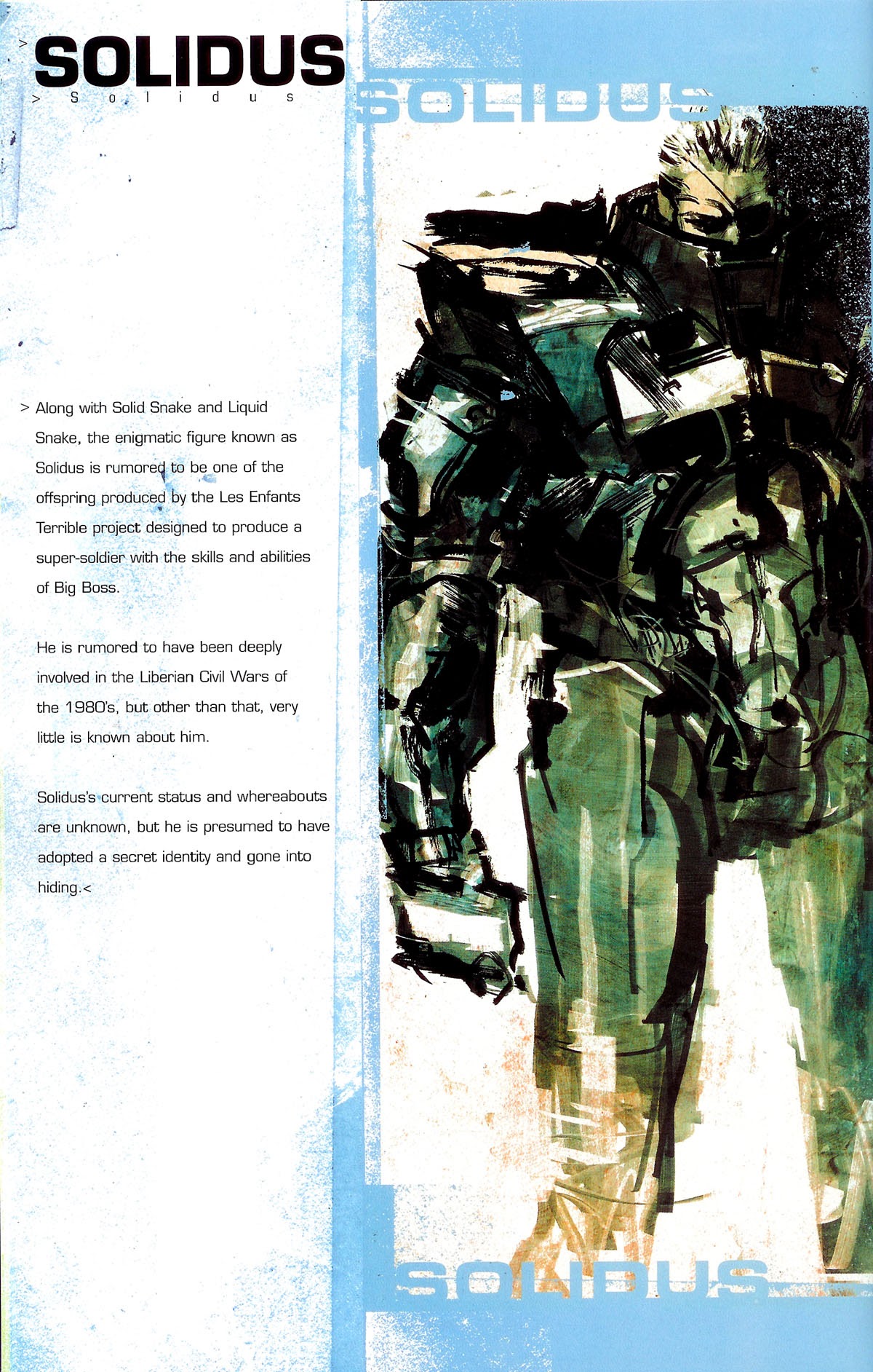 Read online Metal Gear Solid: Sons of Liberty comic -  Issue #0 - 24