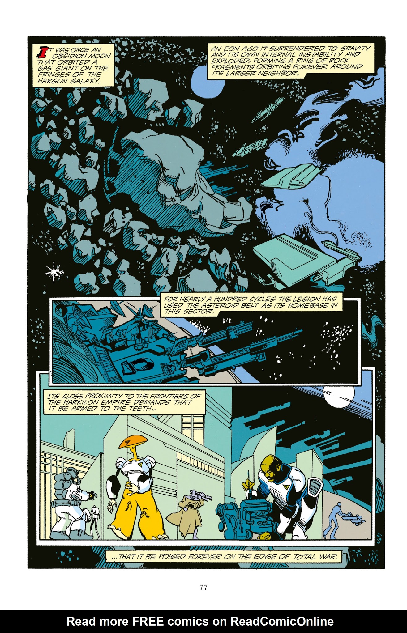 Read online Alien Legion: Dead and Buried comic -  Issue # TPB - 76