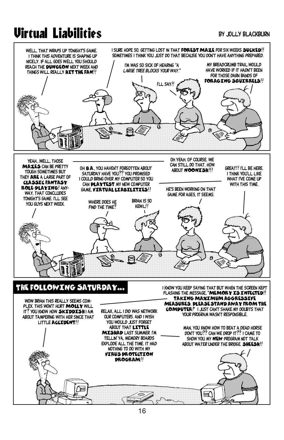 Read online Knights of the Dinner Table comic -  Issue #20 - 18