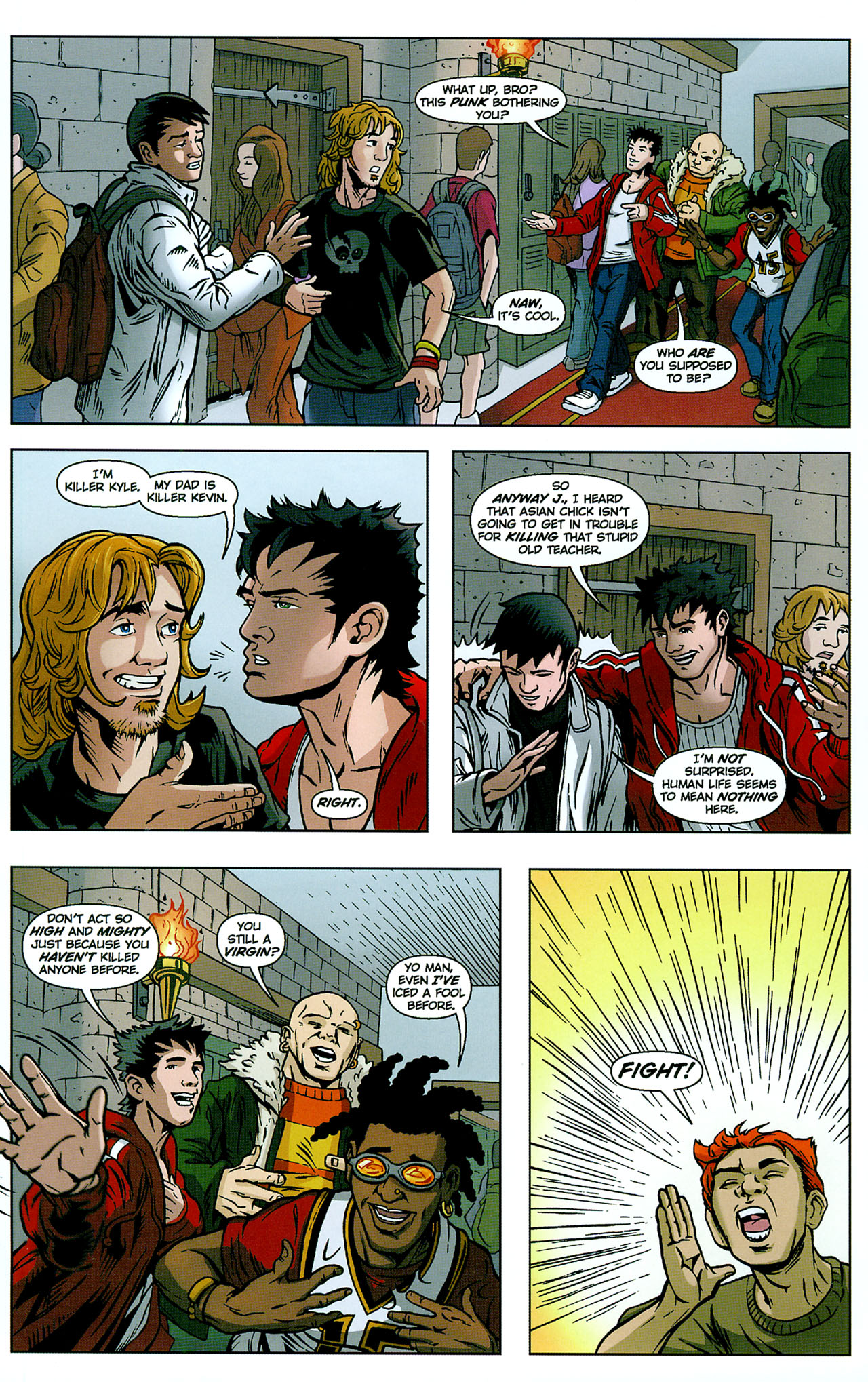 Read online Necessary Evil comic -  Issue #2 - 9