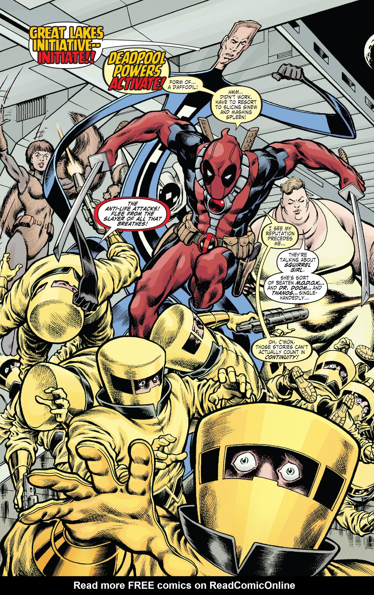 Read online Deadpool/GLI: Summer Fun Spectacular comic -  Issue # Full - 10