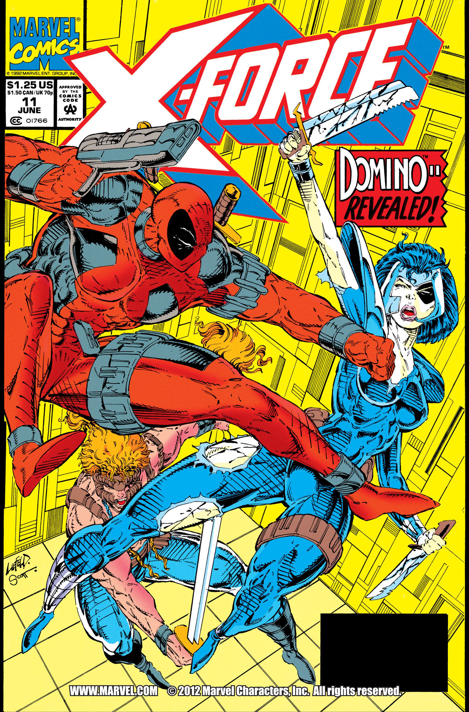 Read online X-Force (1991) comic -  Issue #11 - 1